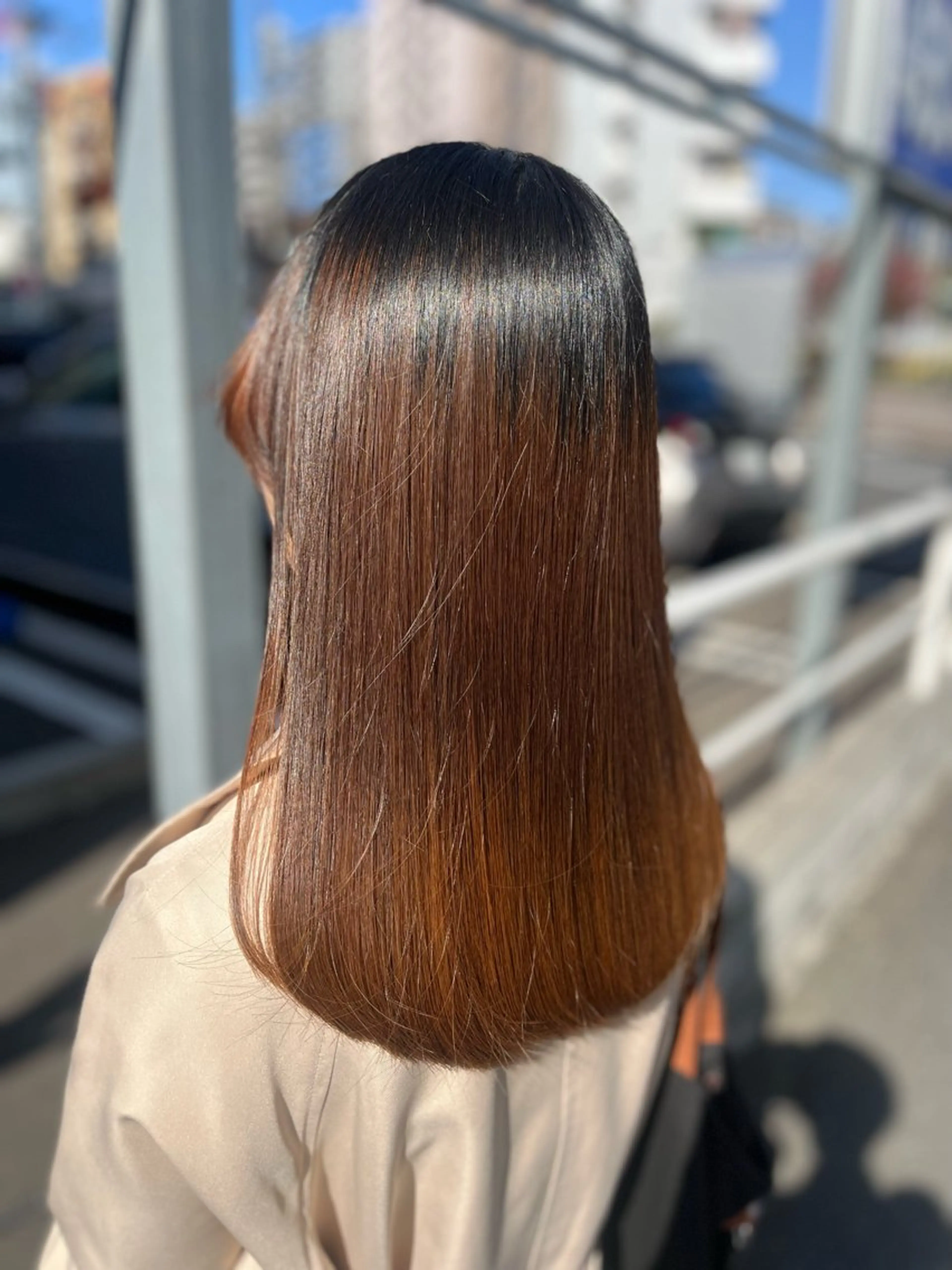 セミロング カット トリートメント Go   Today シェアサロン　横浜店所属・【ただの天才 🎨】のヘアスタイル