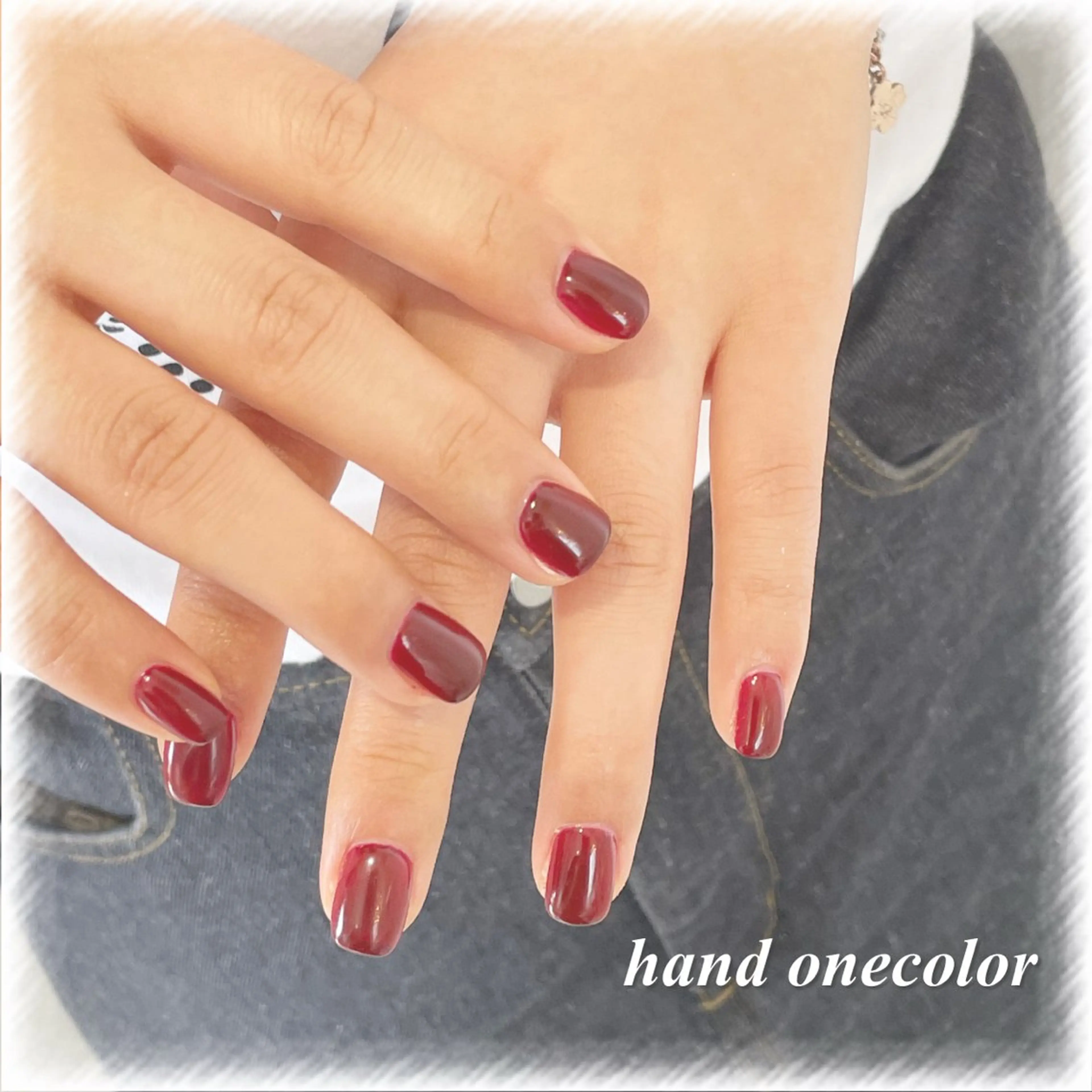 🐇🤍ハンドワンカラー【 オフなし 】の写真