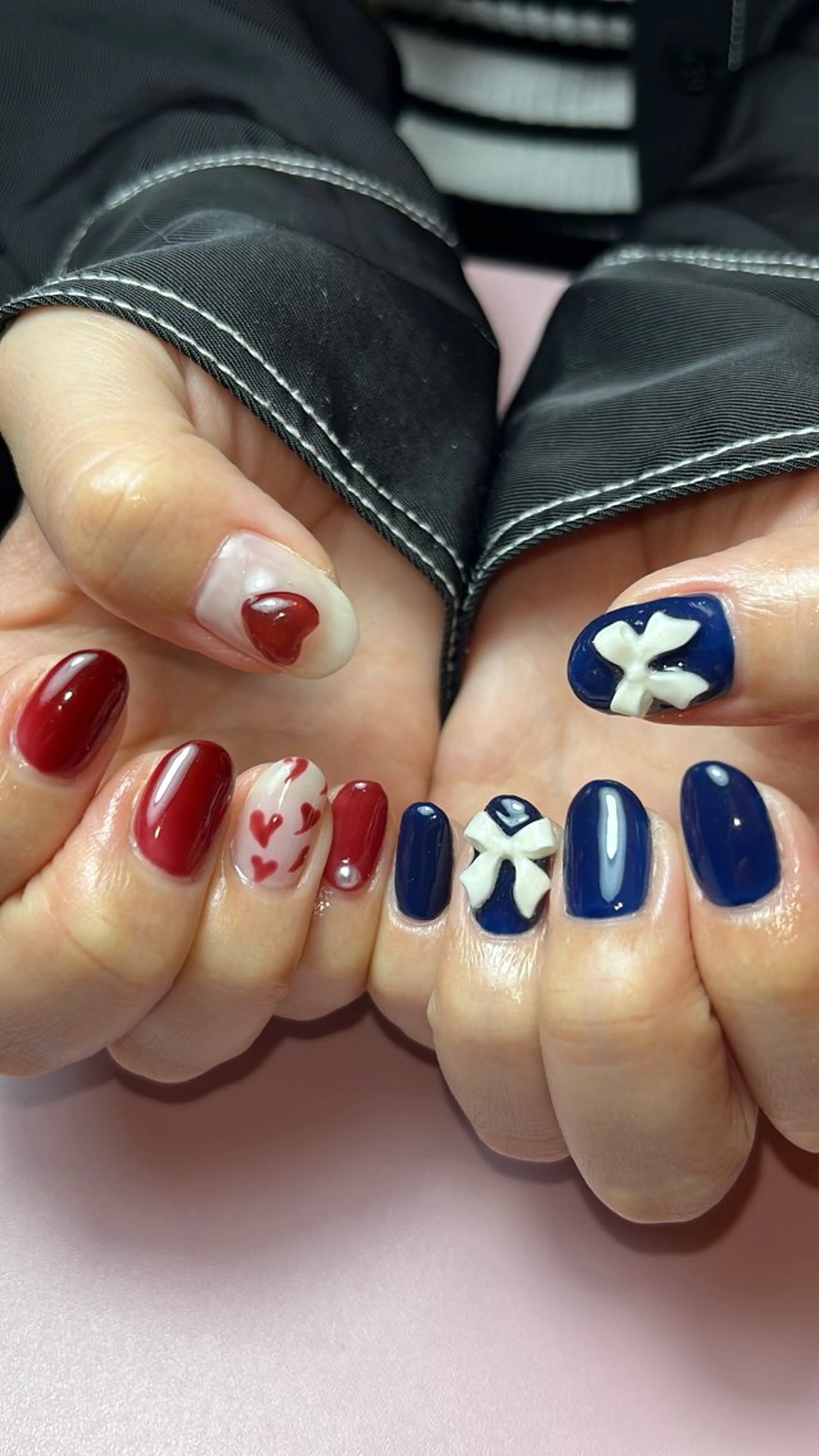 ネイル 持ち込み ハンドネイル ハンドケア ナツインフィニティ ネイルズ（なつ）のネイルデザイン