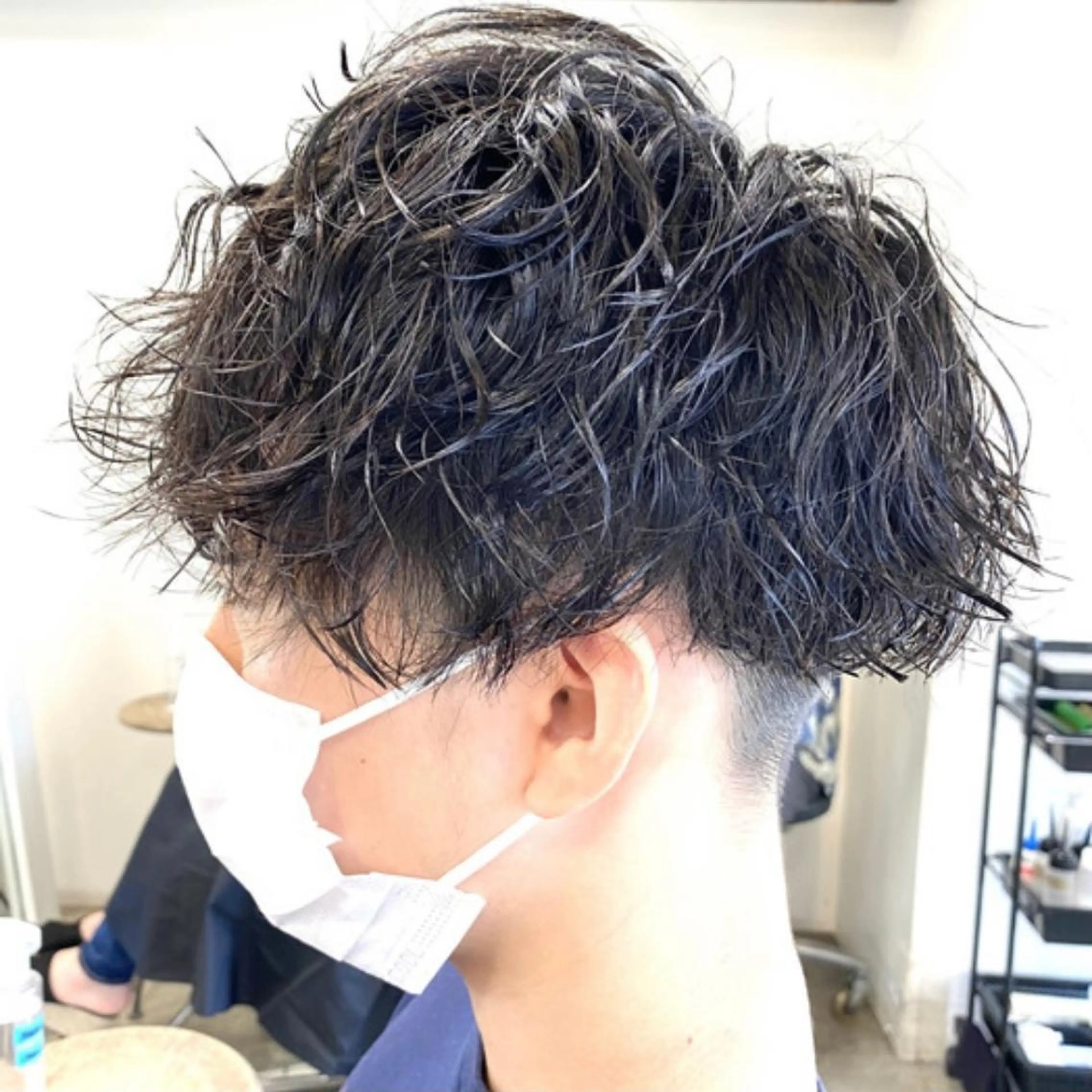 🌟メンズ限定🌟ツイストスパイラル💫【カット+ツイストスパイラルパーマ+炭酸スパ+1stepトリートメント】の写真