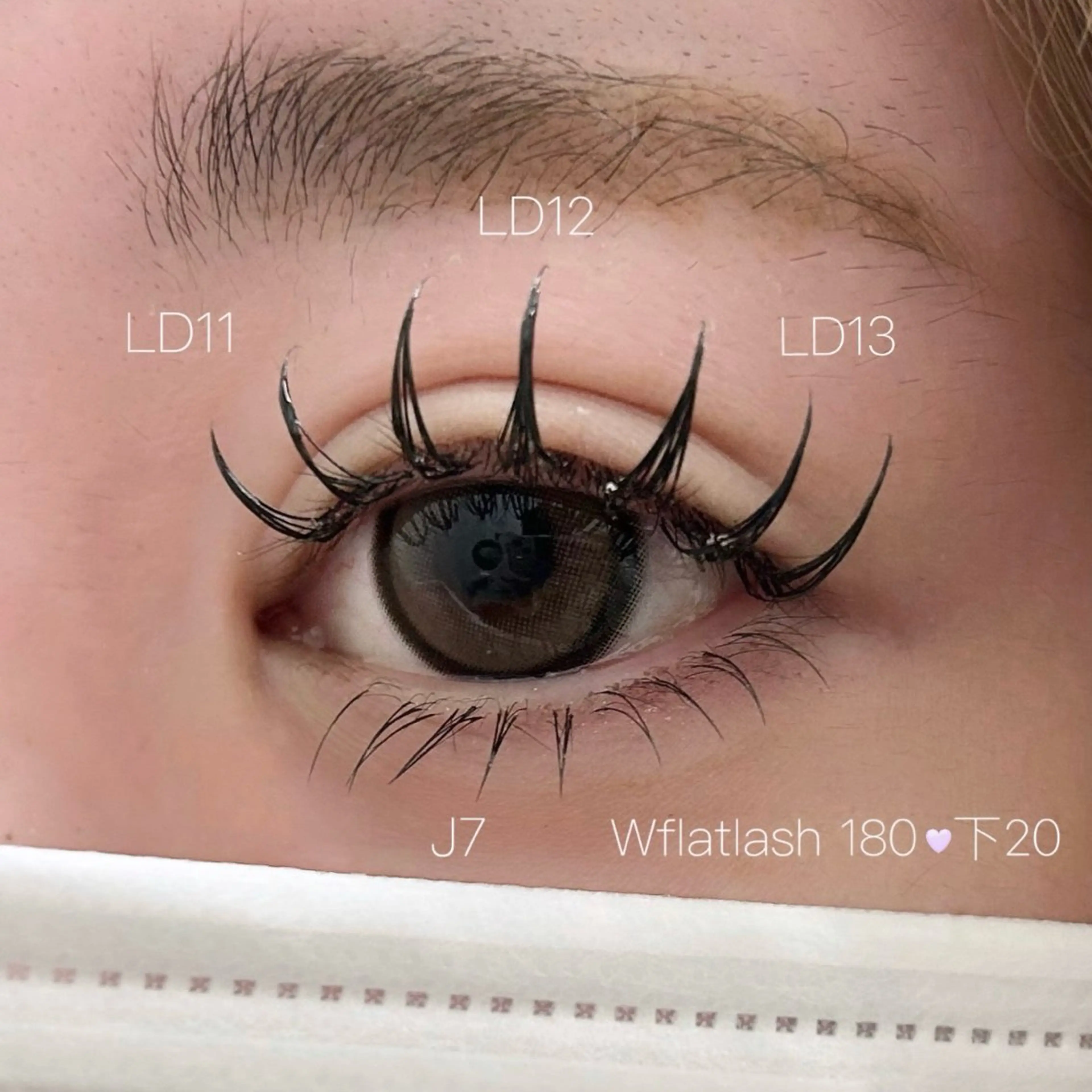 マツエク・マツパ Dカール マツエク alushe 平井店 みゆき🍒のマツエク・マツパデザイン