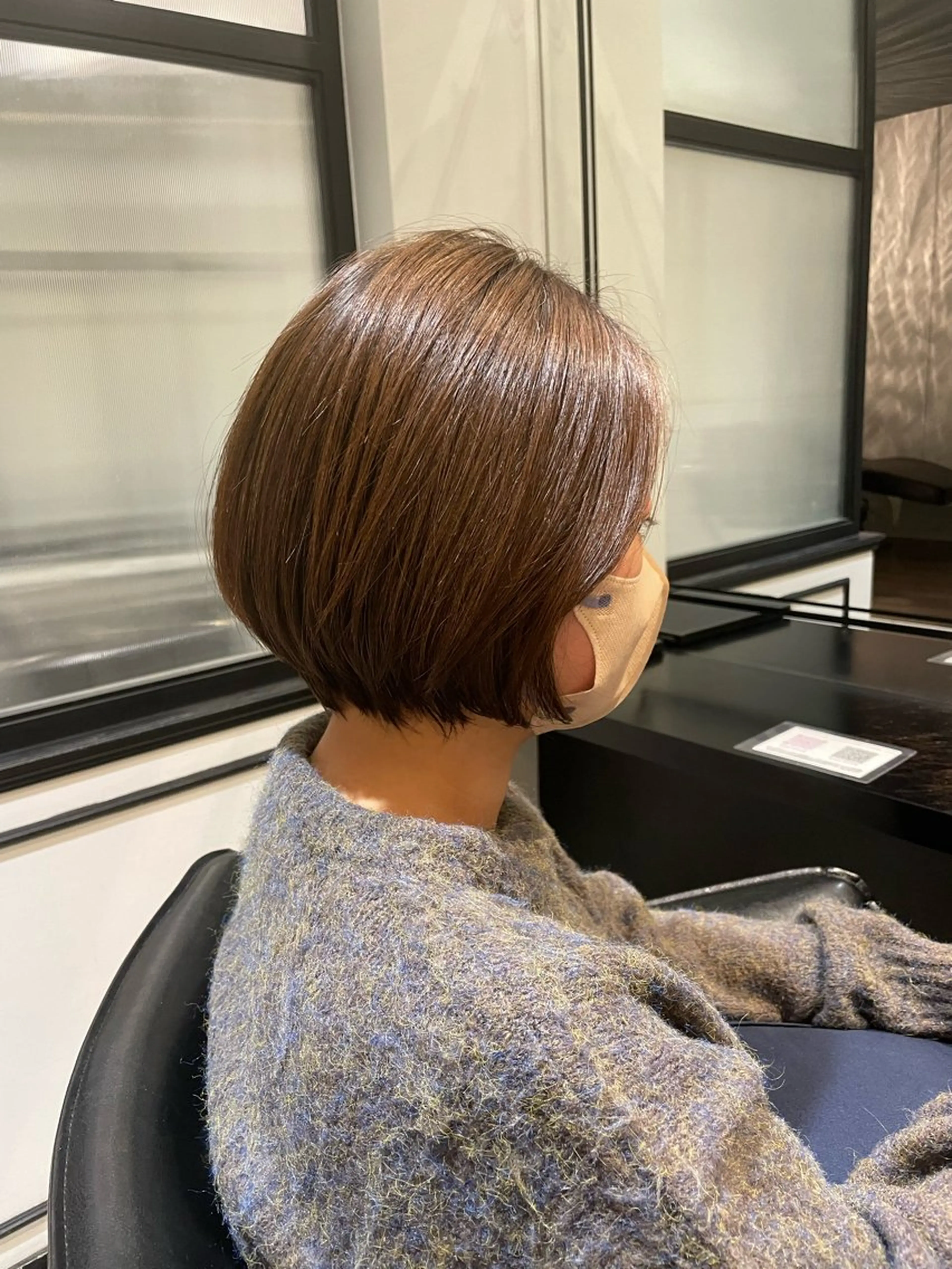 ショート ショートボブ 丸みショート ボブ ショートヘア feliz🤍 RINAのマツエク・マツパデザイン