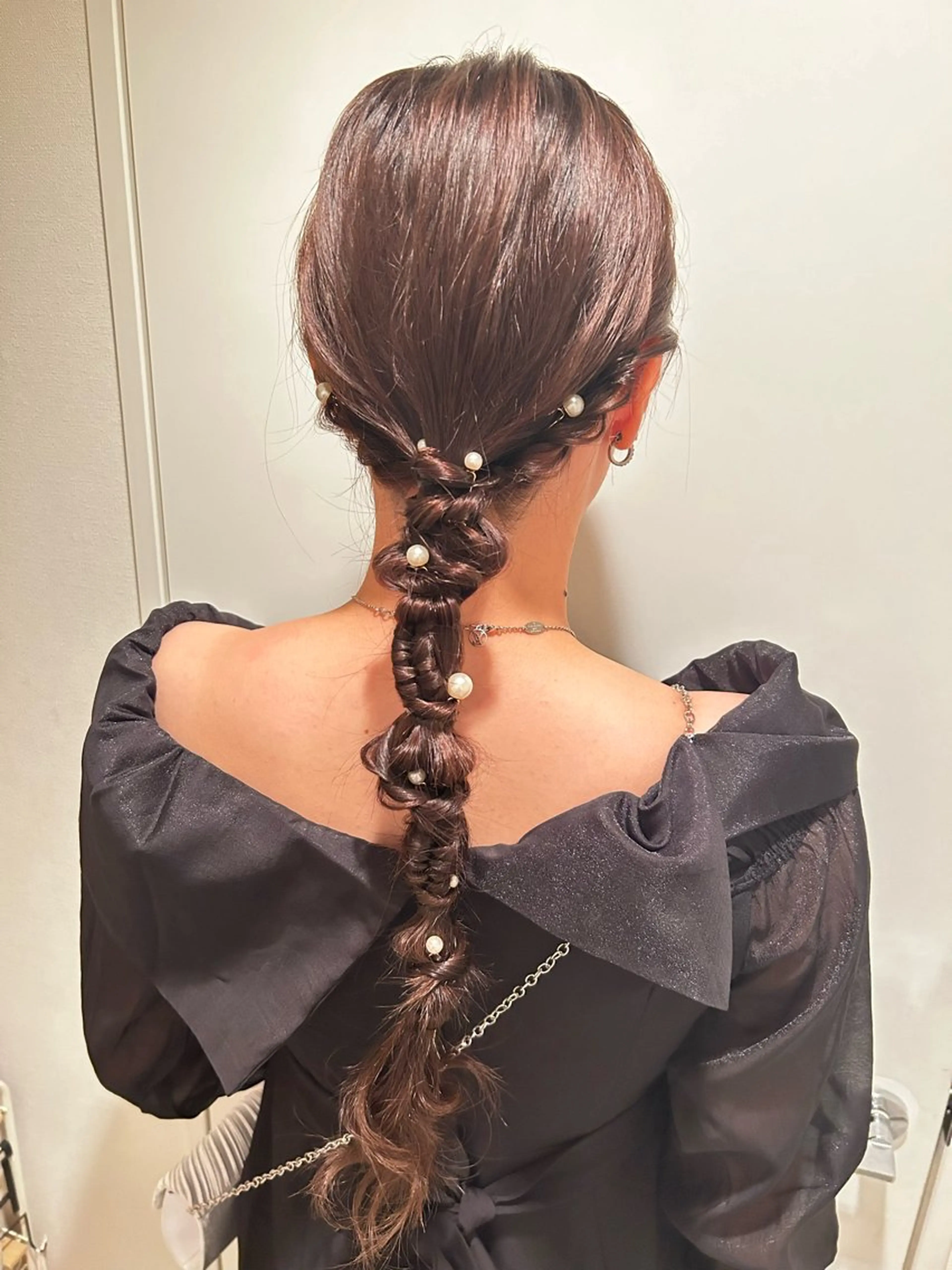 ロング ヘアアレンジ ヘアセット T Ayaのヘアスタイル