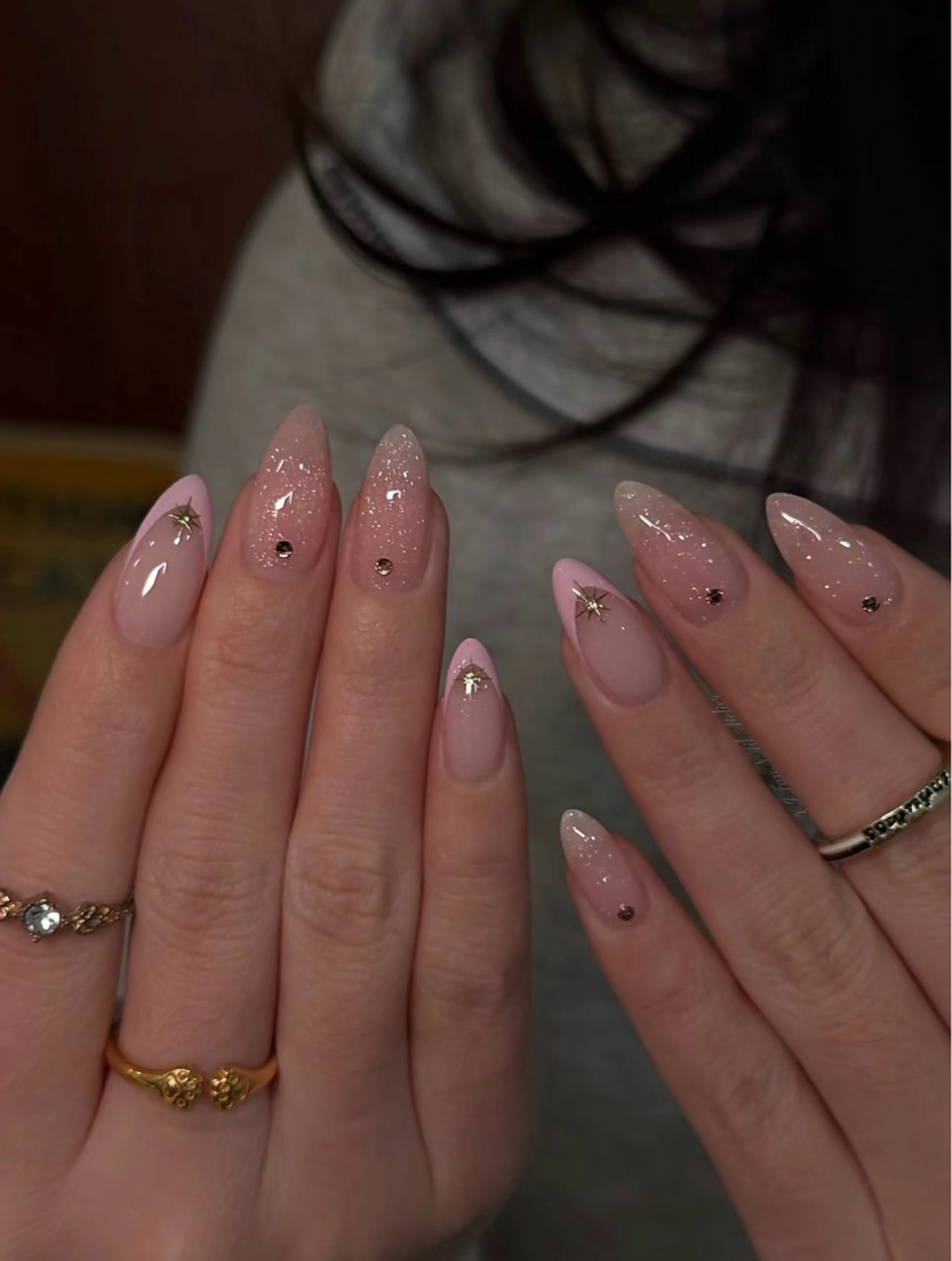 ネイル ハンドネイル Theone栄店 赤松のネイルデザイン