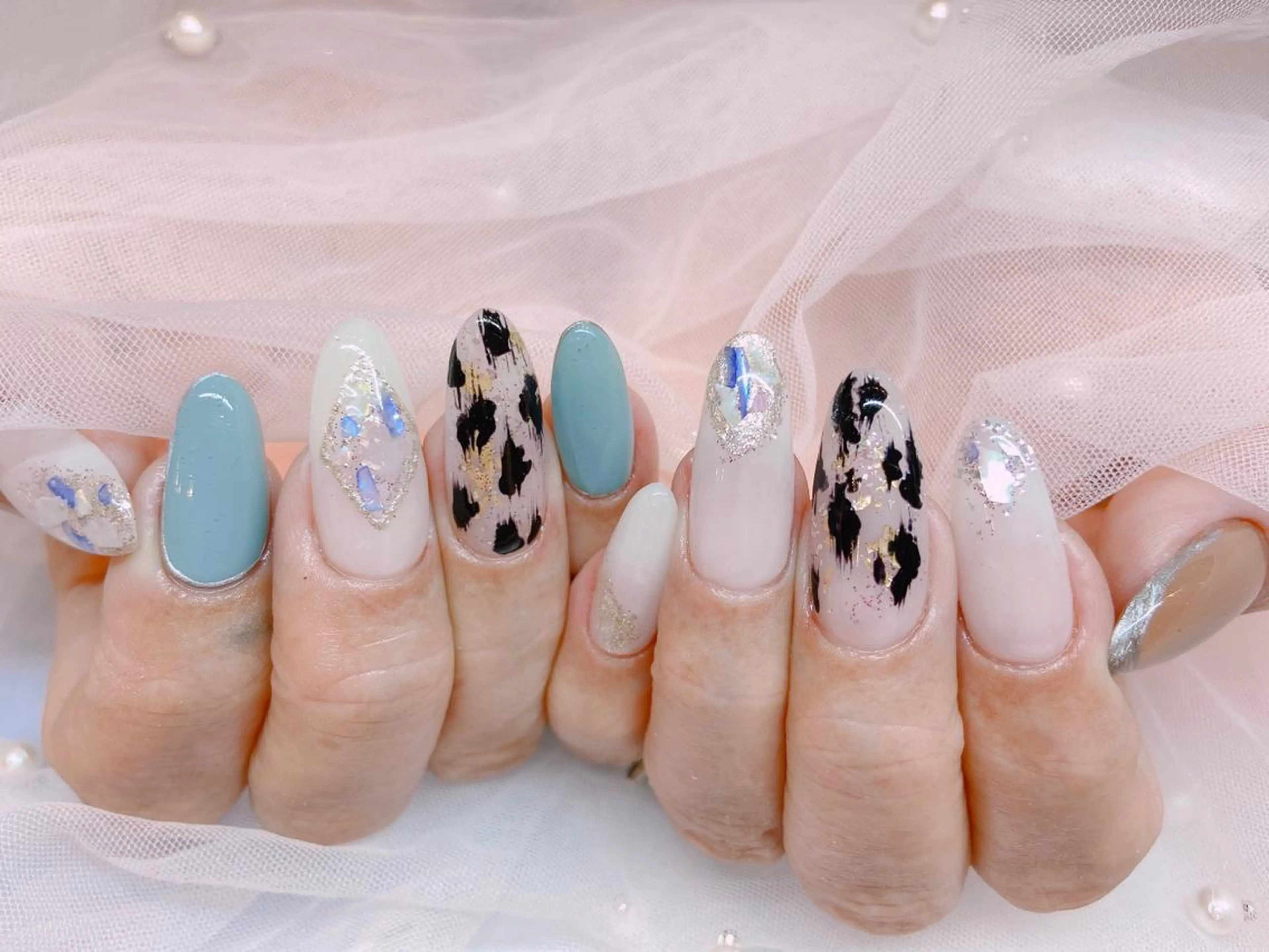 ネイル 長さだし専門店 M2　rikaのネイルデザイン