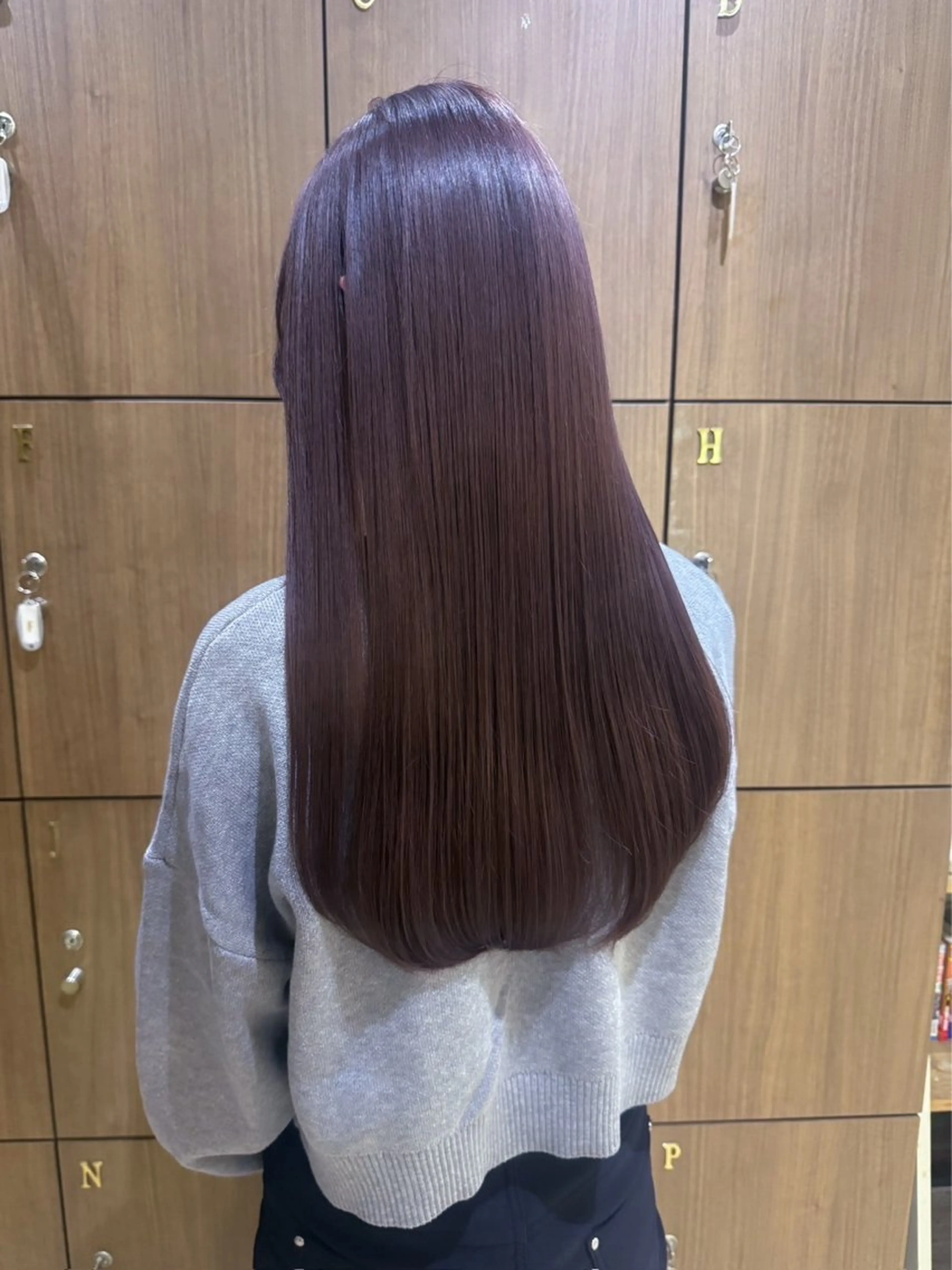 ロング 田中 元規のヘアスタイル