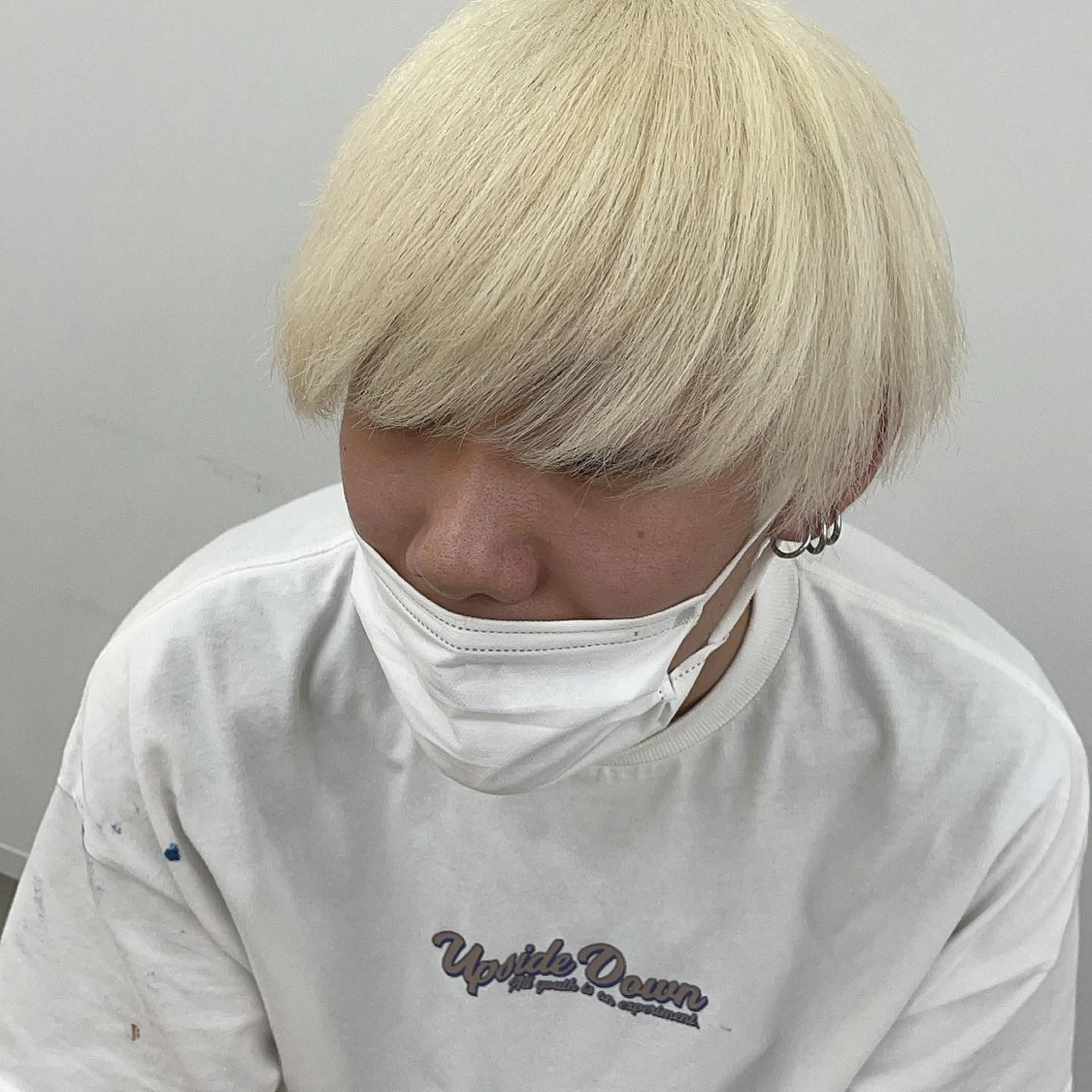 メンズ ハイトーンカラー/ miyuuのヘアスタイル