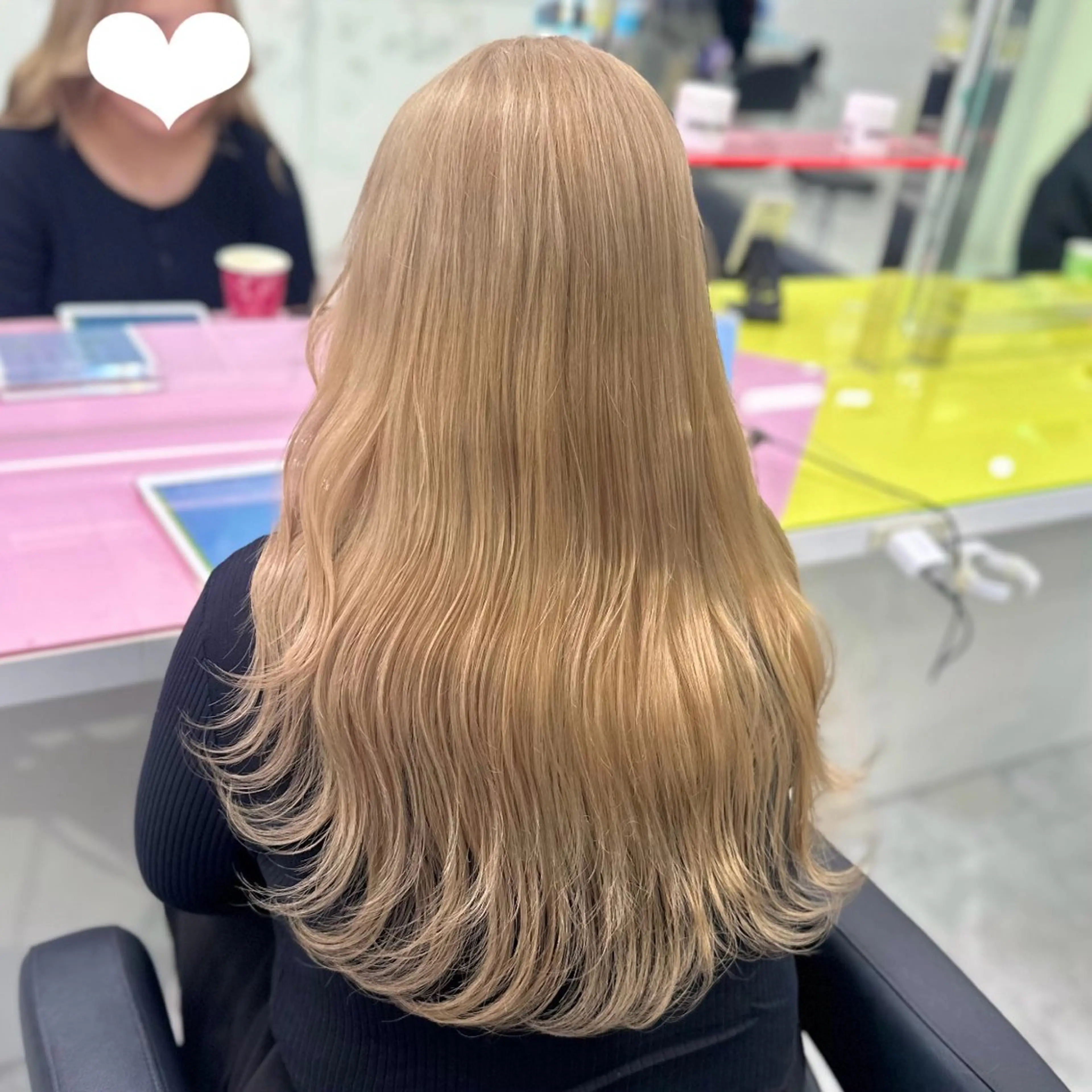 ミディアム カラー 🎀🧁ダメージレス 艶髪カラー🧁🎀のヘアスタイル