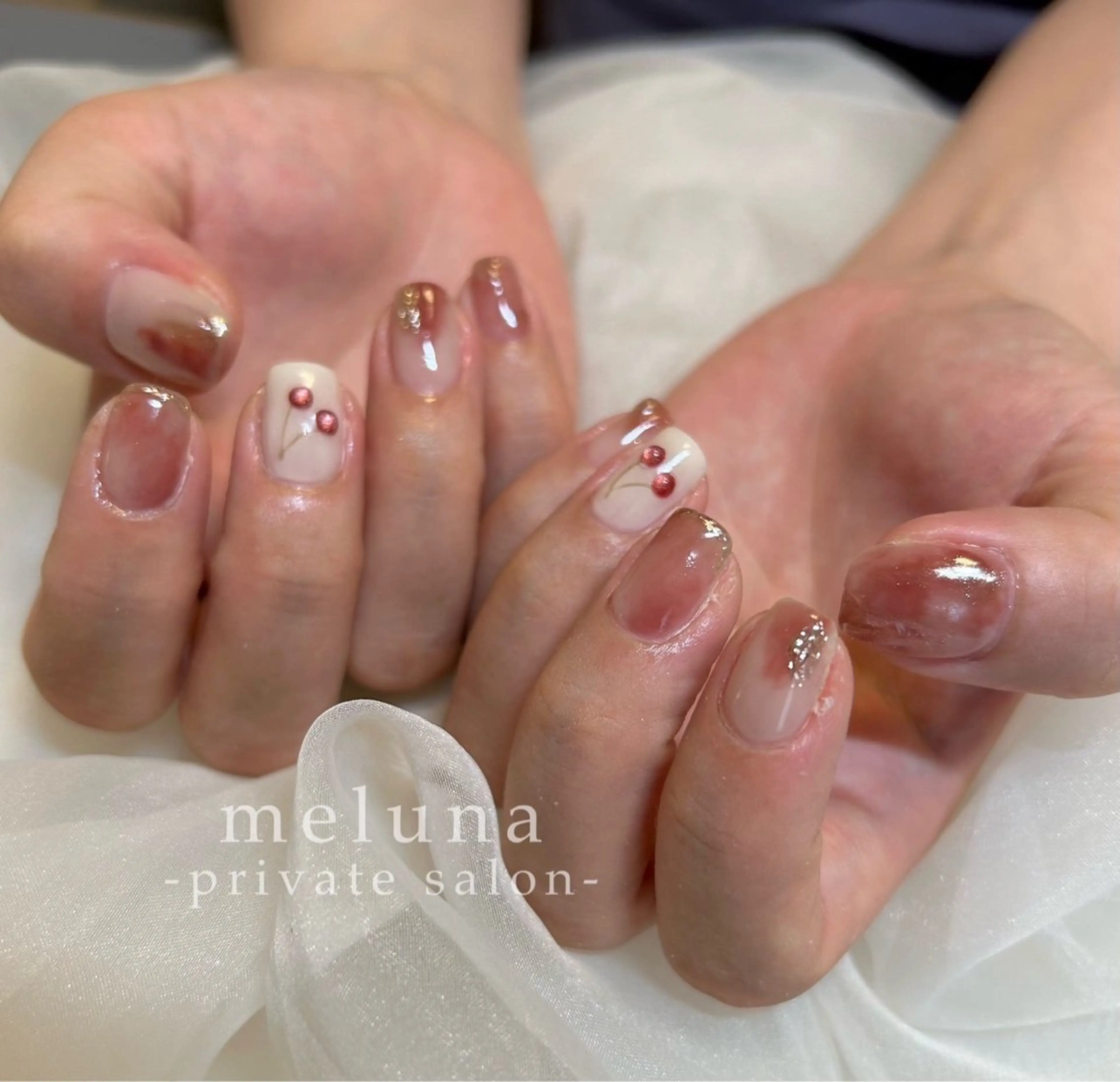 ネイル ハンドネイル Meruna .ﾒﾙｰﾅ.のネイルデザイン