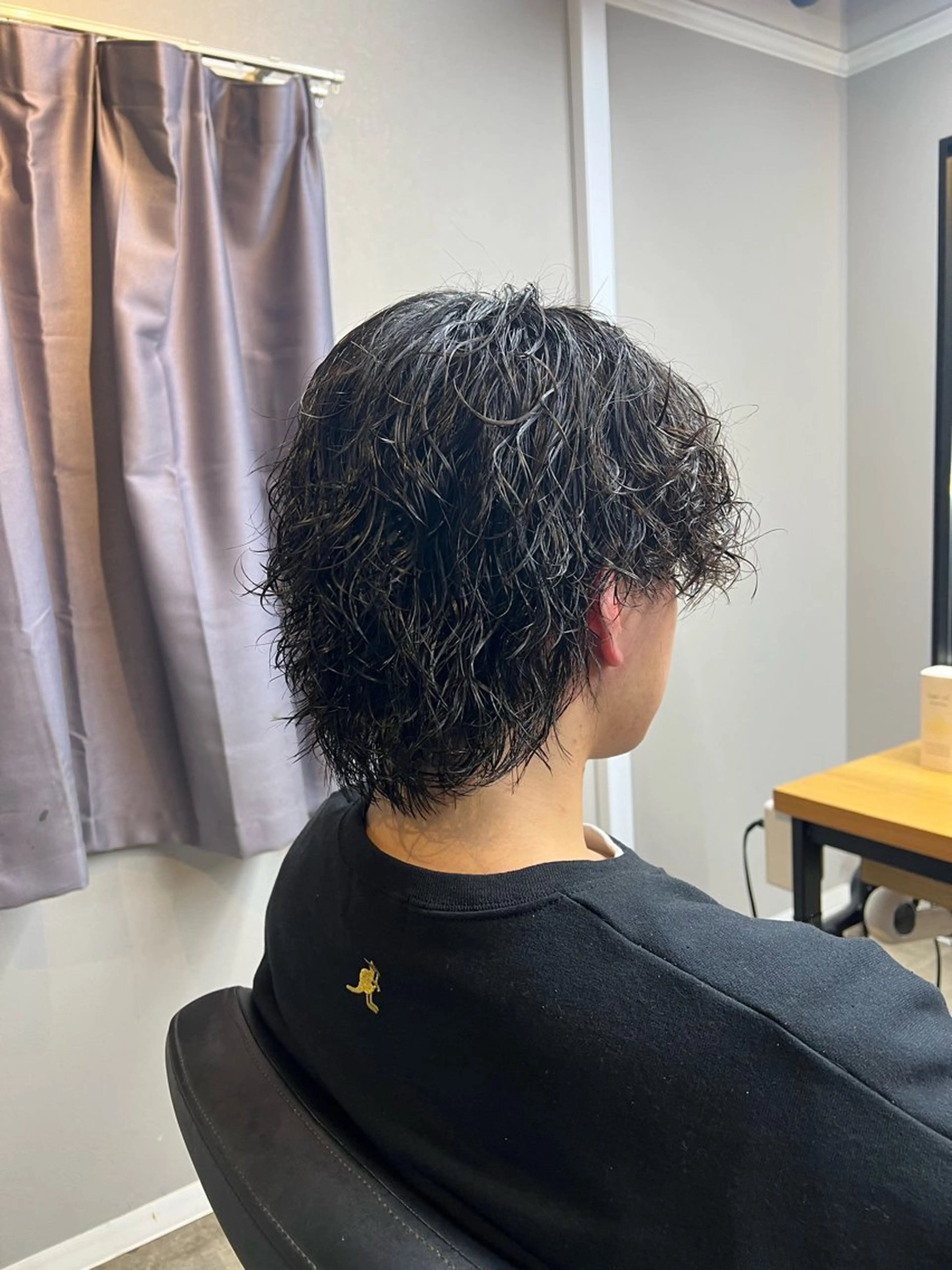 ショート パーマ メンズ est hair mar所属・艶カラー/ツイスパ/ 無造作パーマ　久保のヘアスタイル