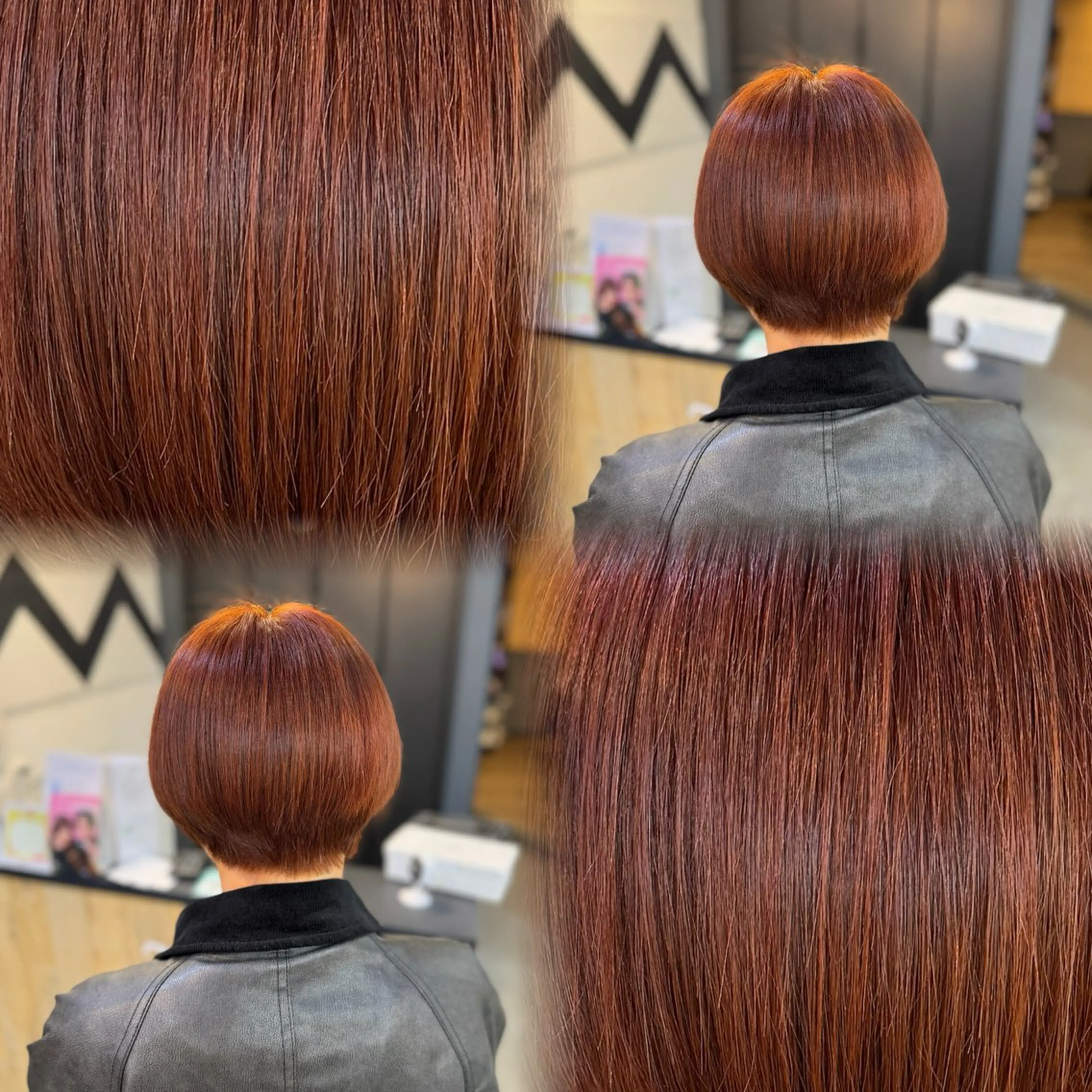 ショート カラー ヘアカラー トリートメント 髙橋 李里亜のヘアスタイル