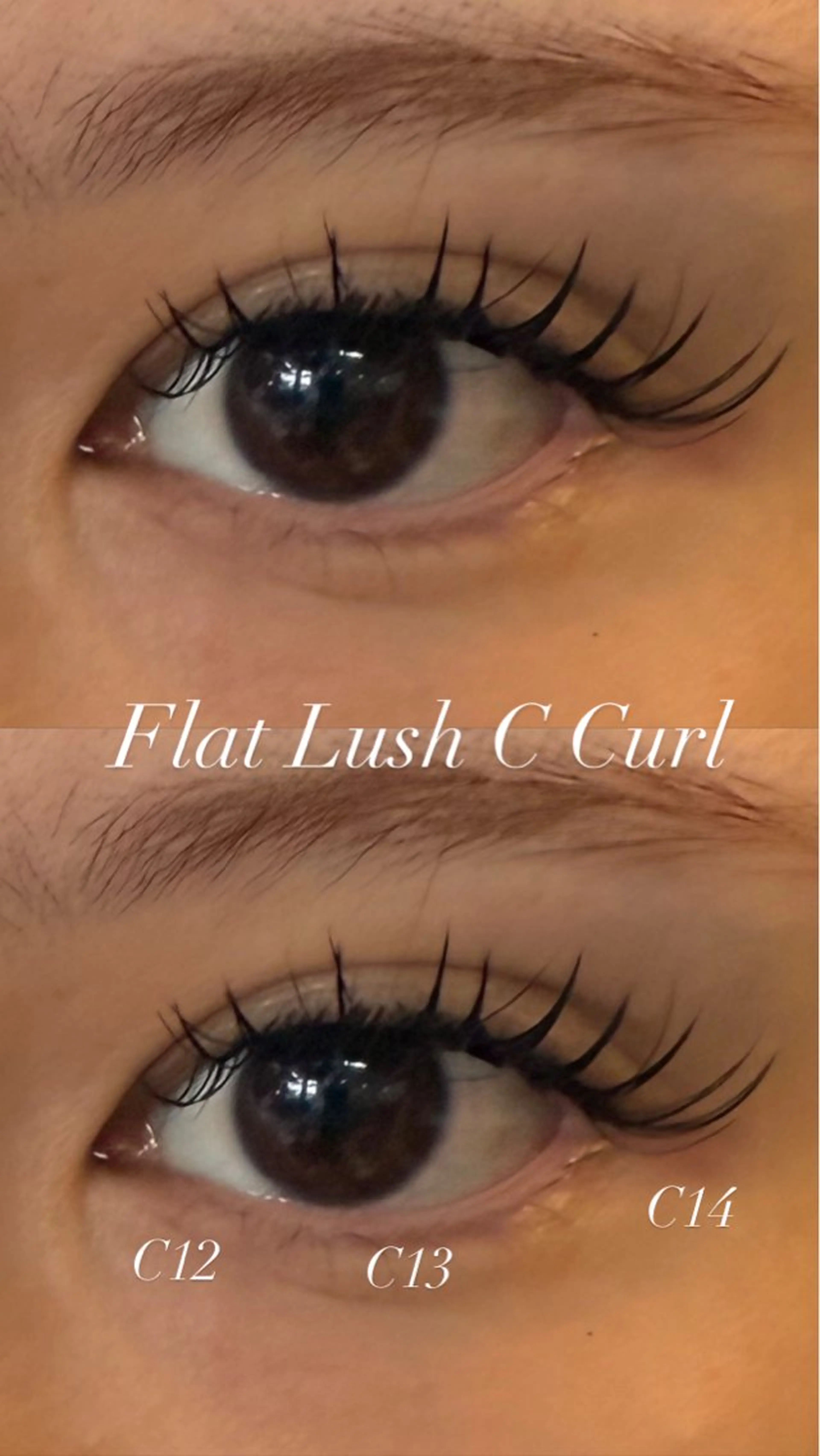 マツエク・マツパ 付け放題 フラットラッシュ Tripod所属・Tripod しおんのマツエク・マツパデザイン