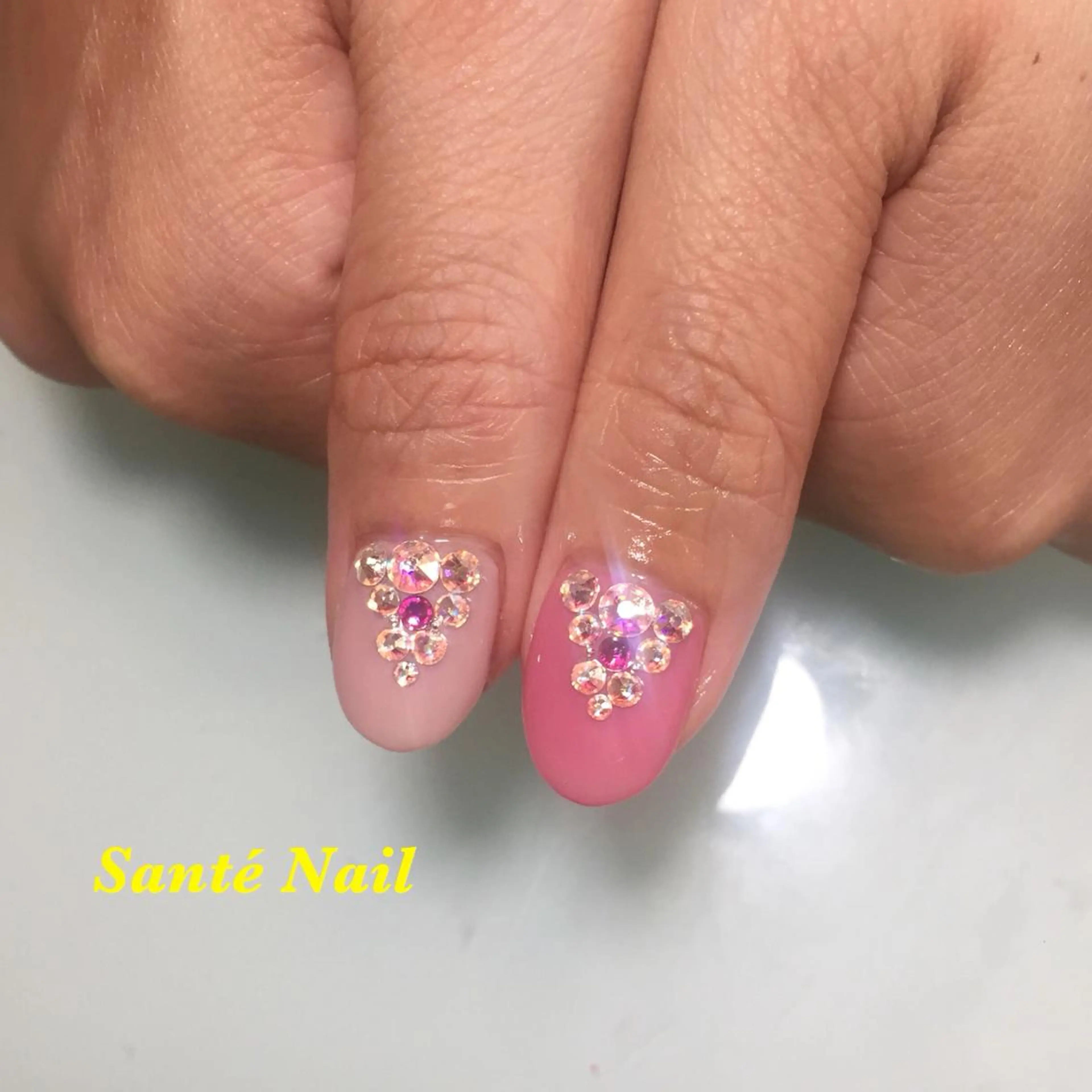 ネイル キラキラネイル SantéNail SAYAKAのネイルデザイン