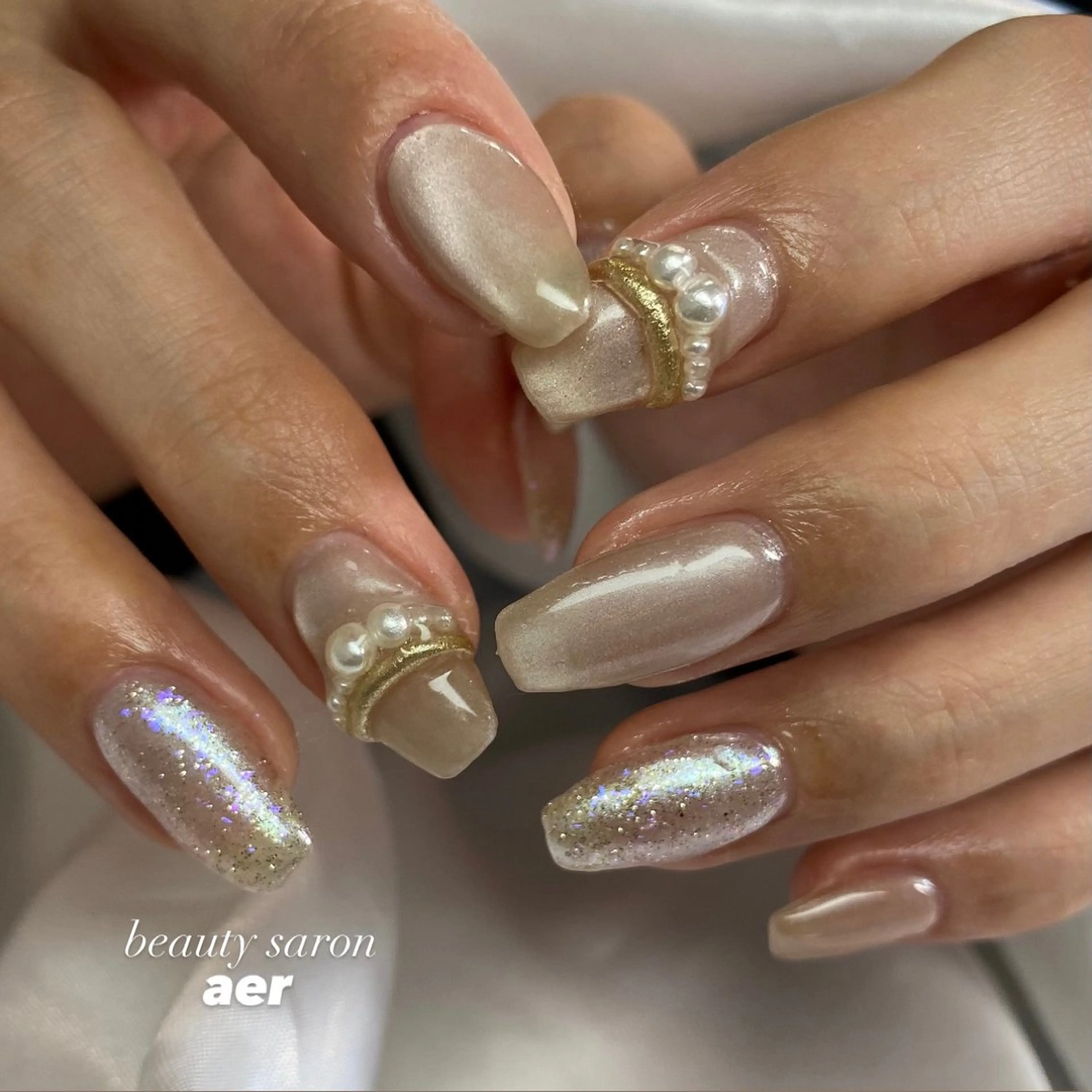 ネイル ハンドネイル デコパーツが得意♪ ネイル/眉毛/エステの眉毛・アイブロウイメージ