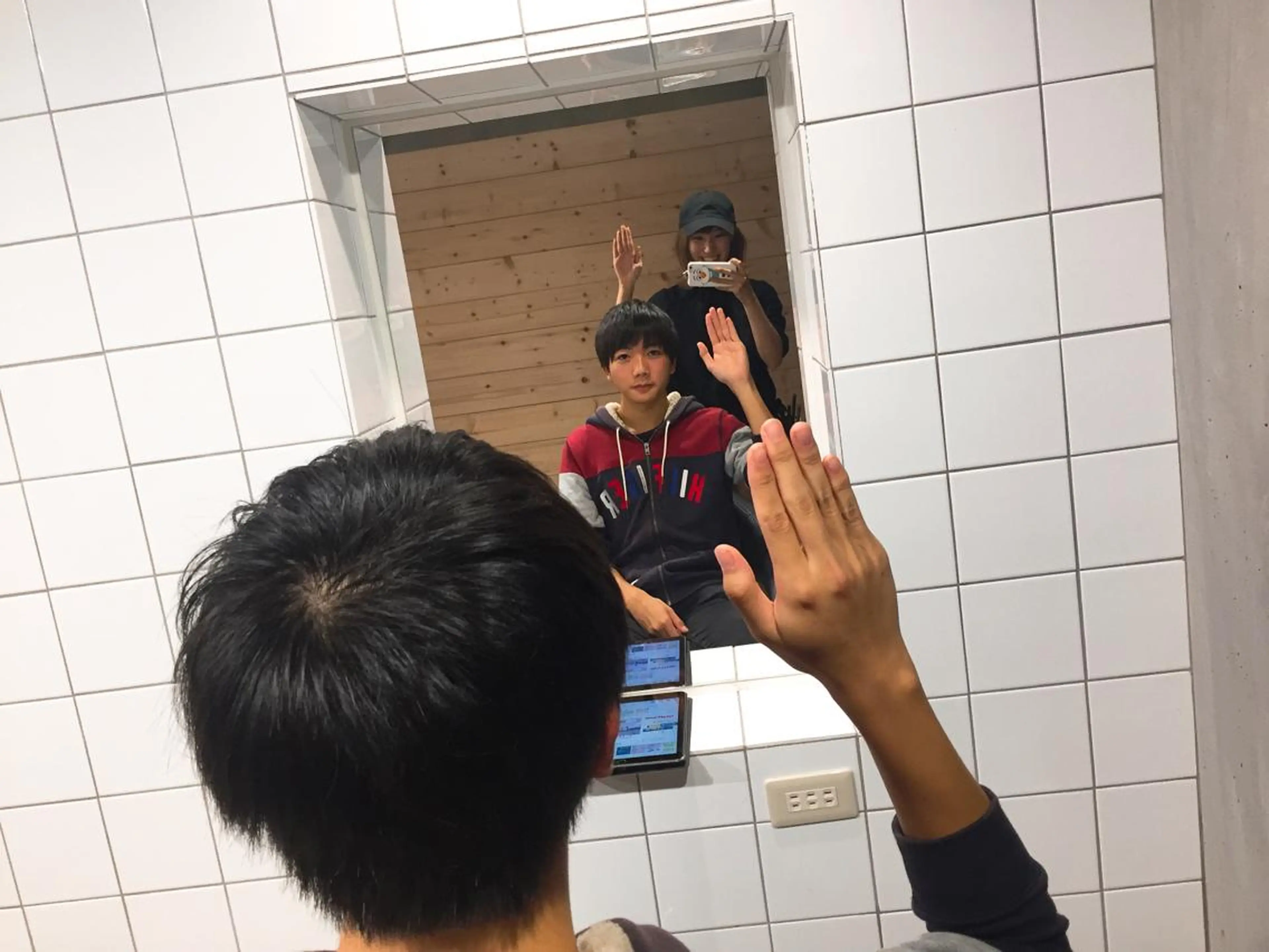 メンズ BABY 艶髪暗髪ヘア💖達人のヘアスタイル