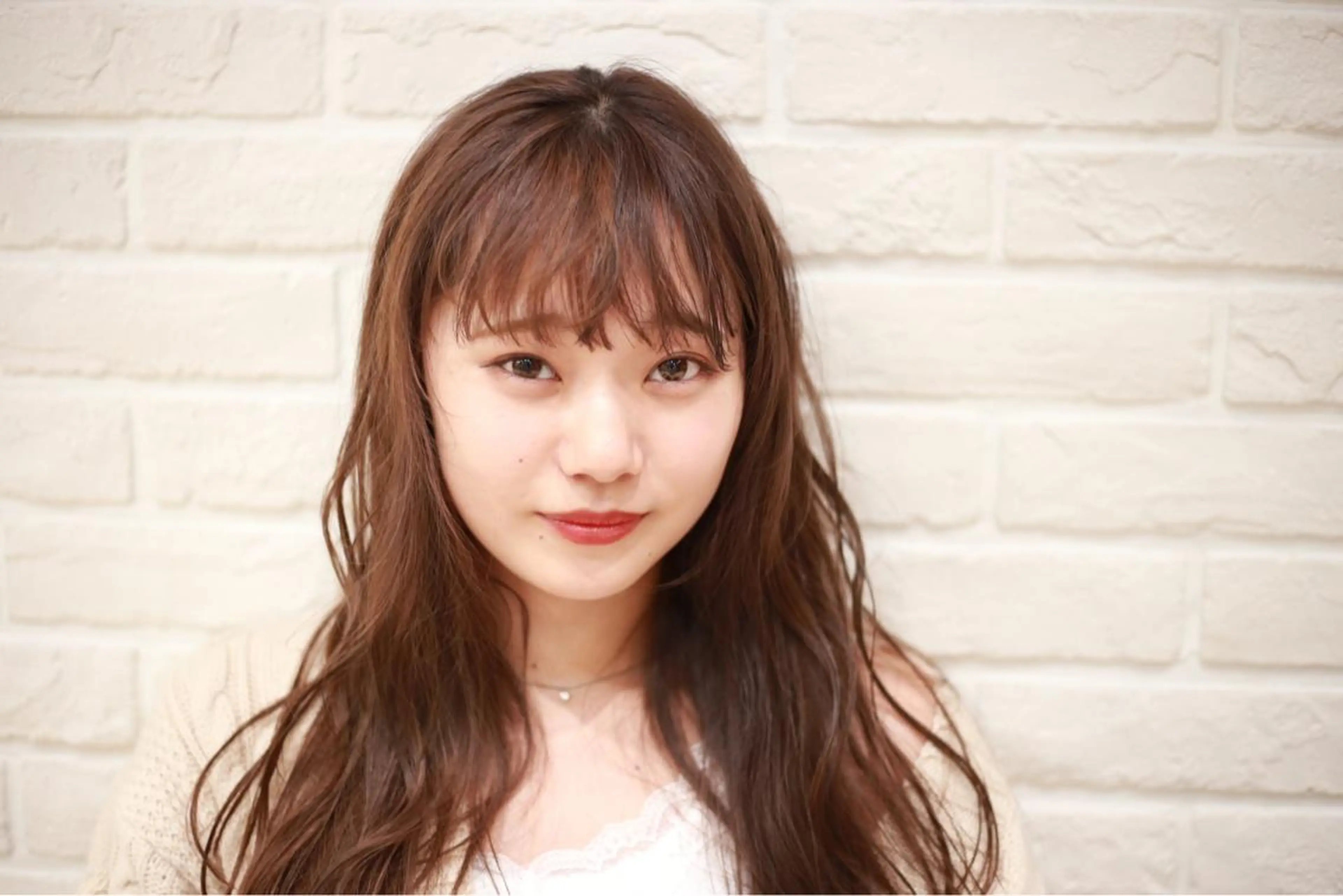 ロング カラー カット ヘアカラー なりたいが叶う ながしまじゅんきのヘアスタイル