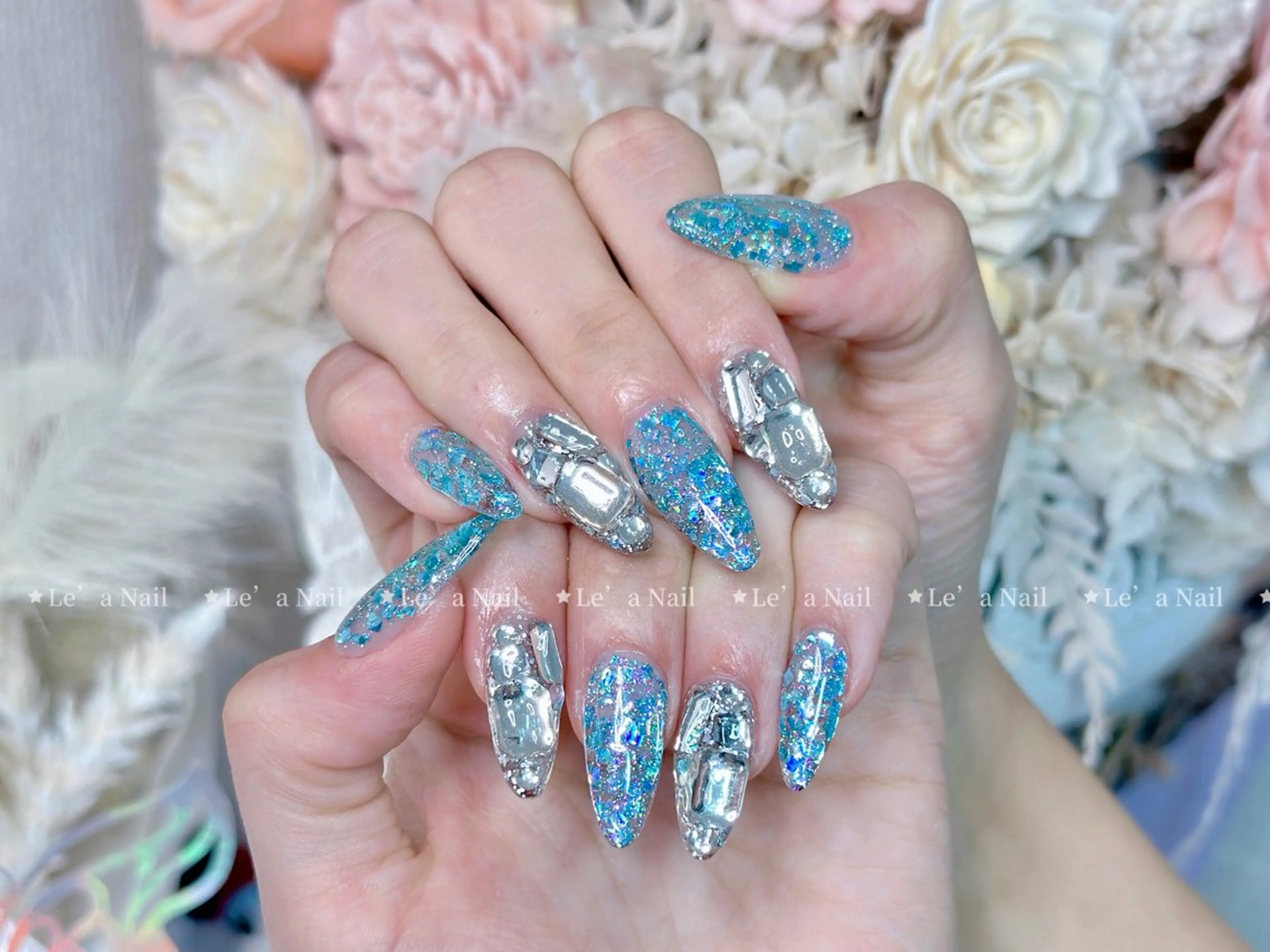 ネイル スカルプ専門 Lea  nailのネイルデザイン