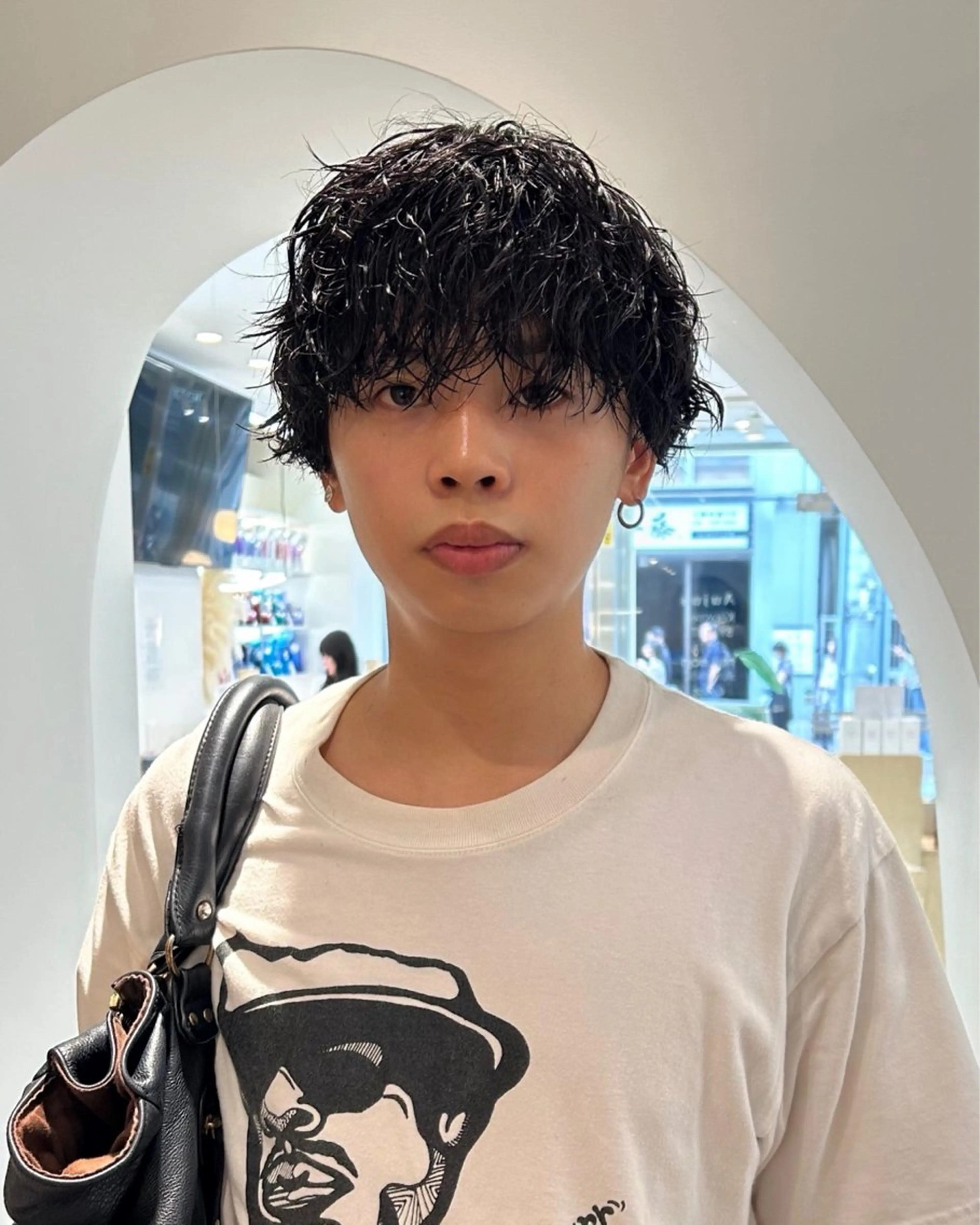 【メンズ】カット+パーマの写真