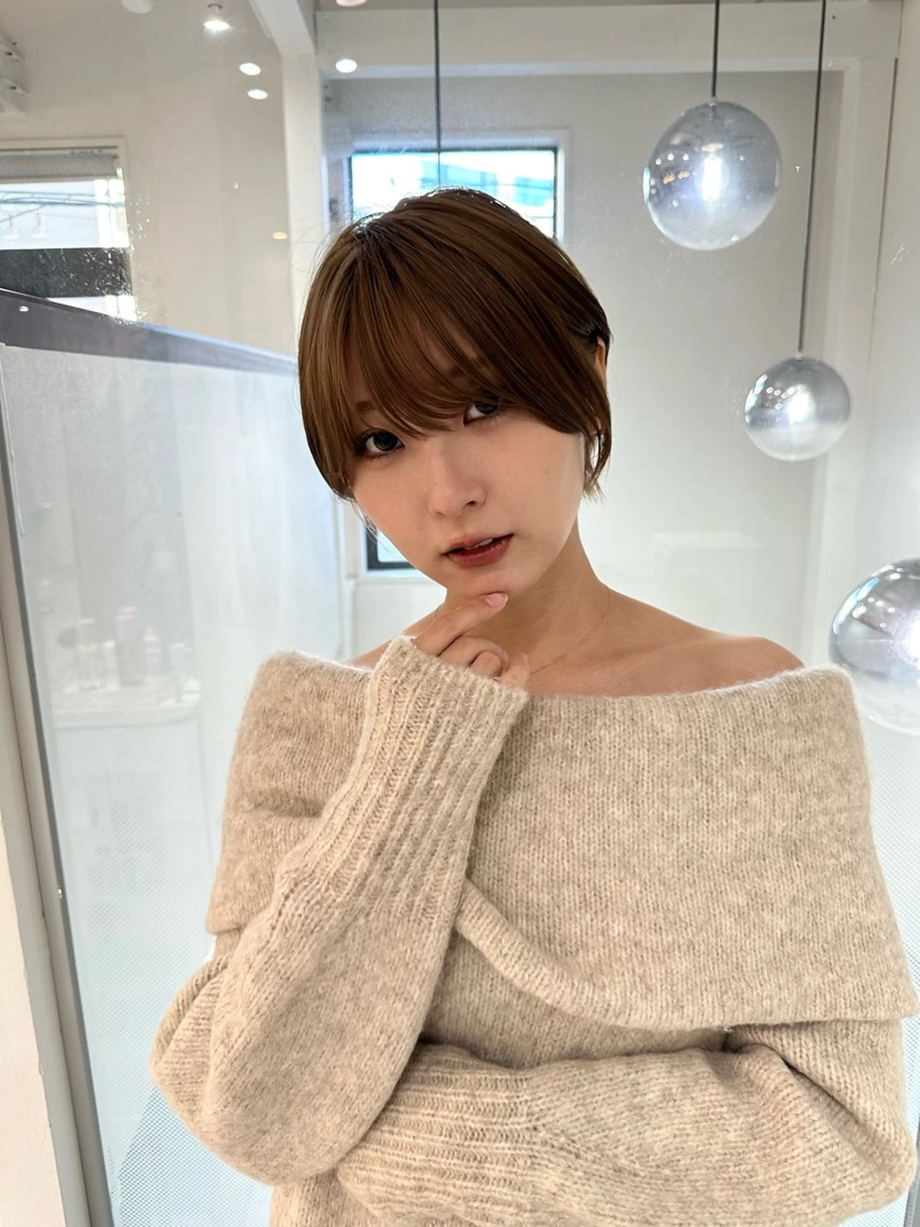 ショート ショートヘア カット ヘアカラー トリートメント ヘッドスパ taiga ショート /レイヤー/矯正🌈のヘアスタイル