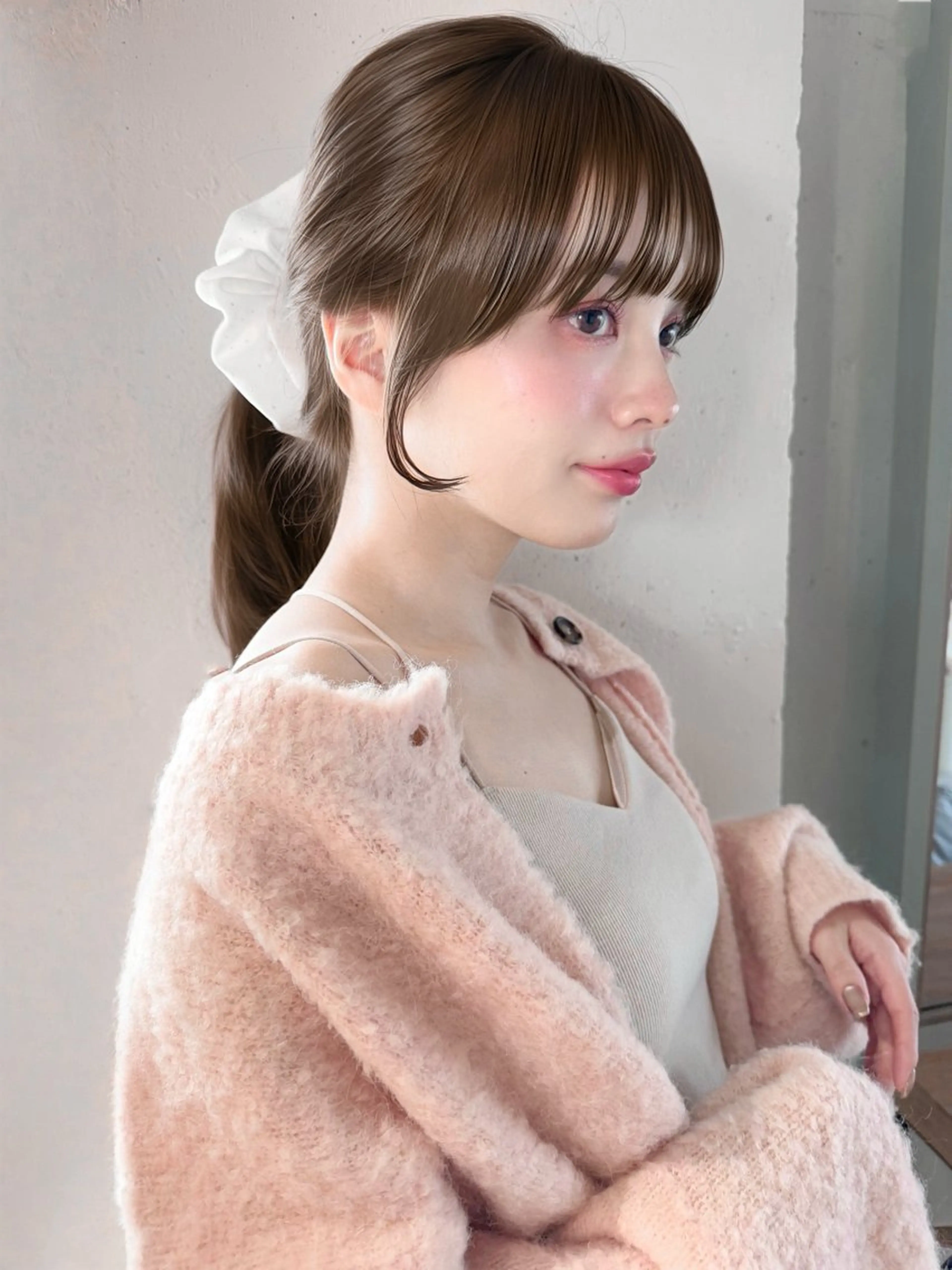 ミディアム カット ヘアカラー トリートメント SALOWIN表参道ANNEX店所属・表参道🪞垢抜けヘア 🤍mizukiのヘアスタイル