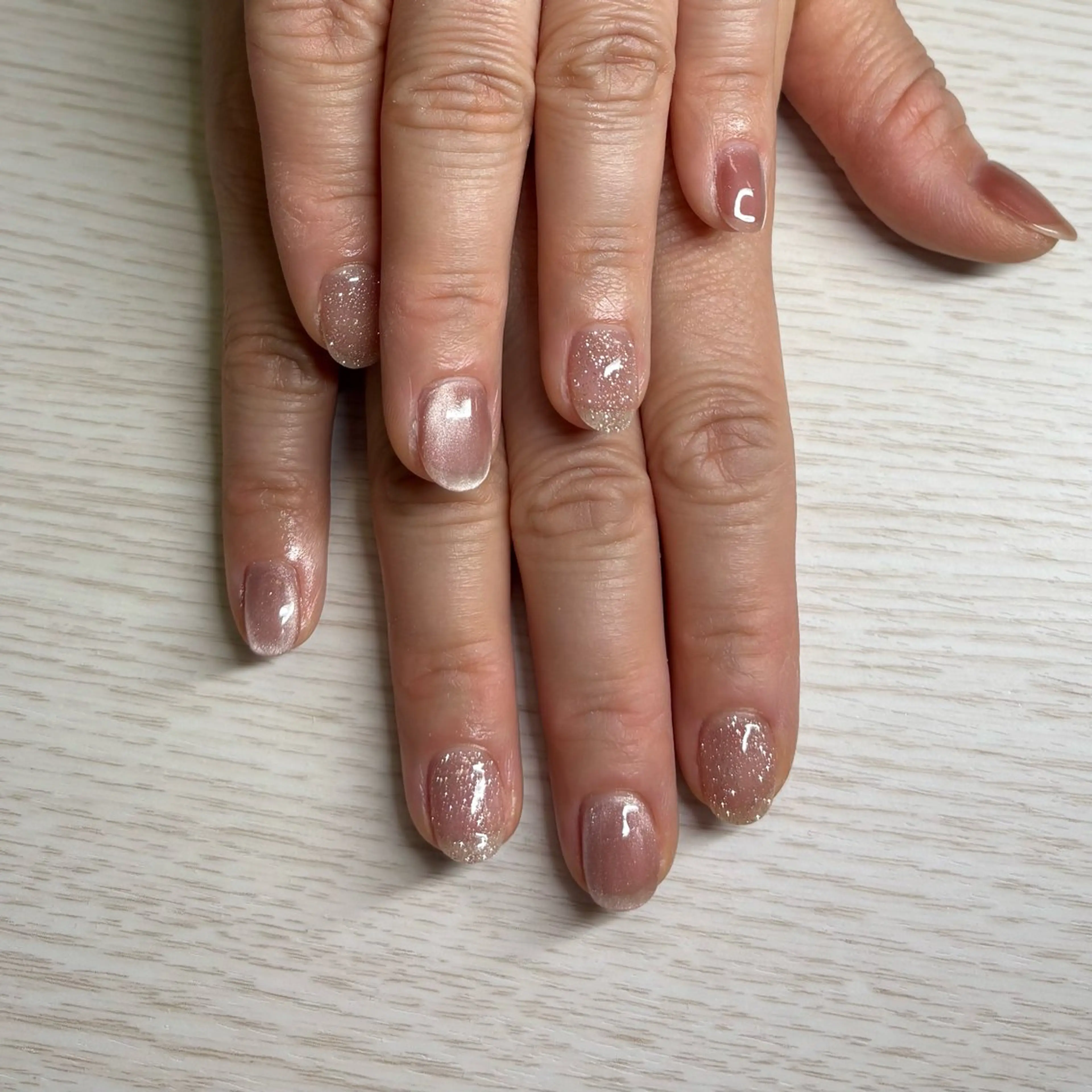 ネイル フラッシュネイル シンプルネイル TRU NAIL&EYE 柏店所属・TRU ゆなのネイルデザイン