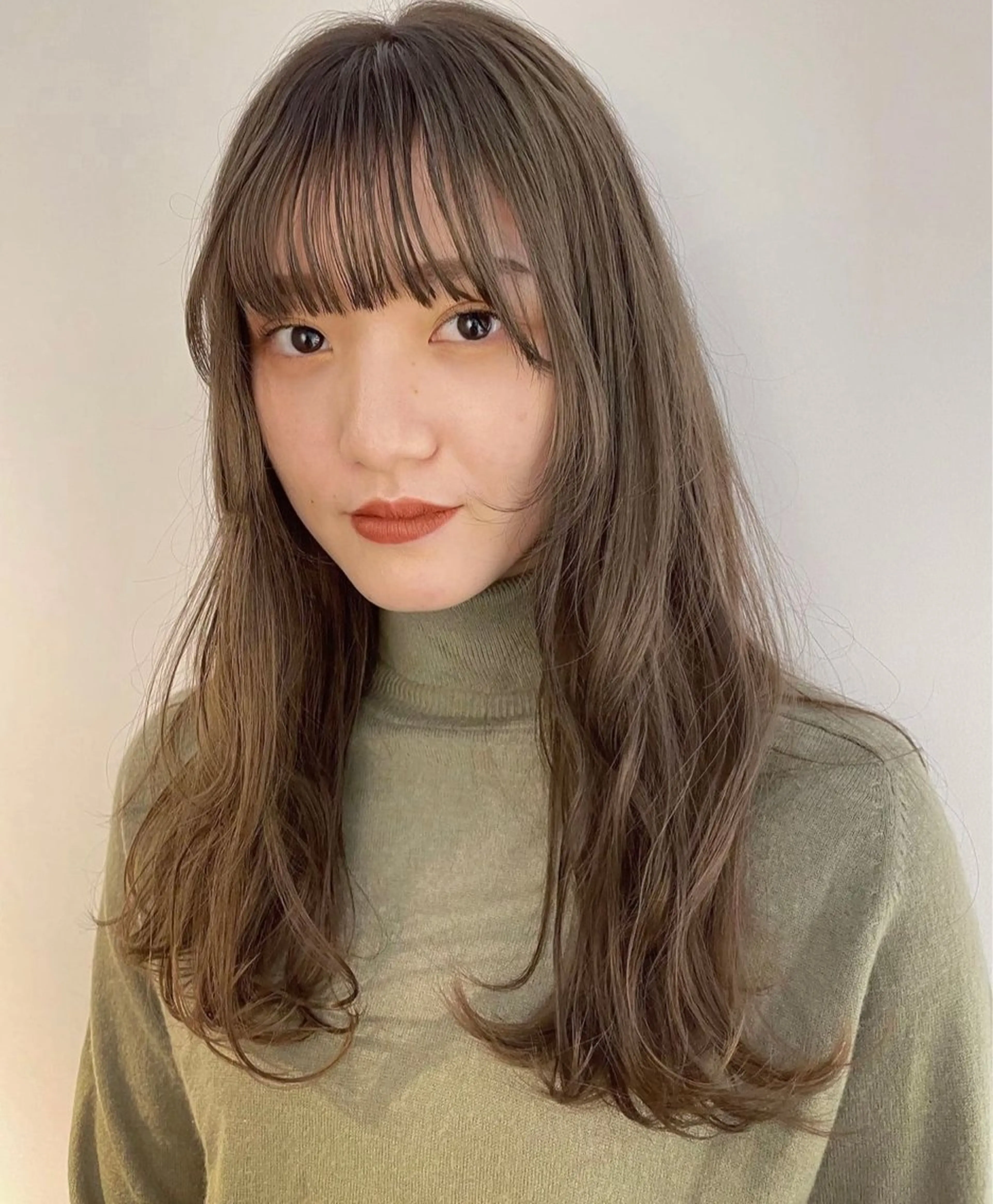 カット＋カラーの写真