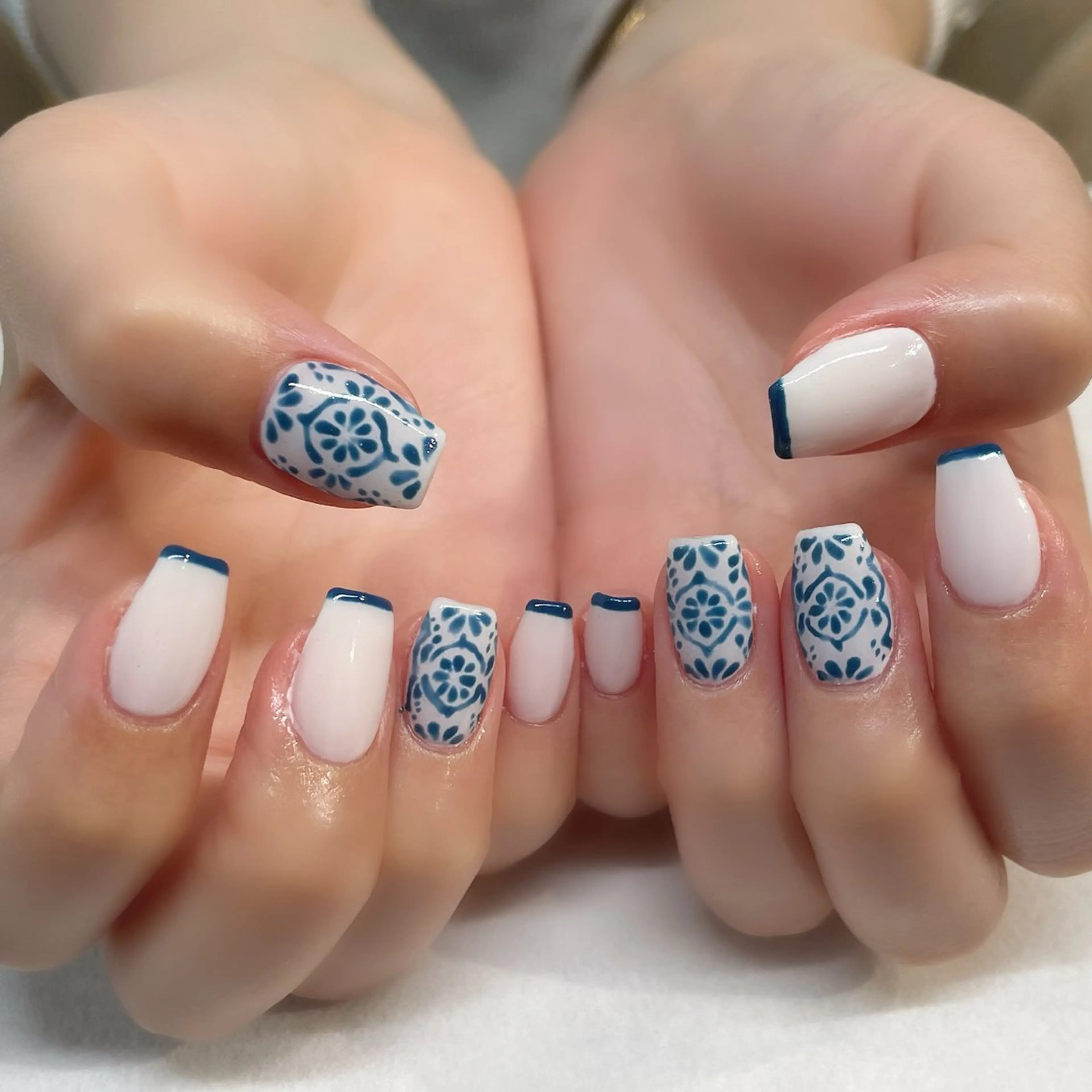 ネイル ハンドネイル 💎🐰 saki. m 🐰💎のネイルデザイン