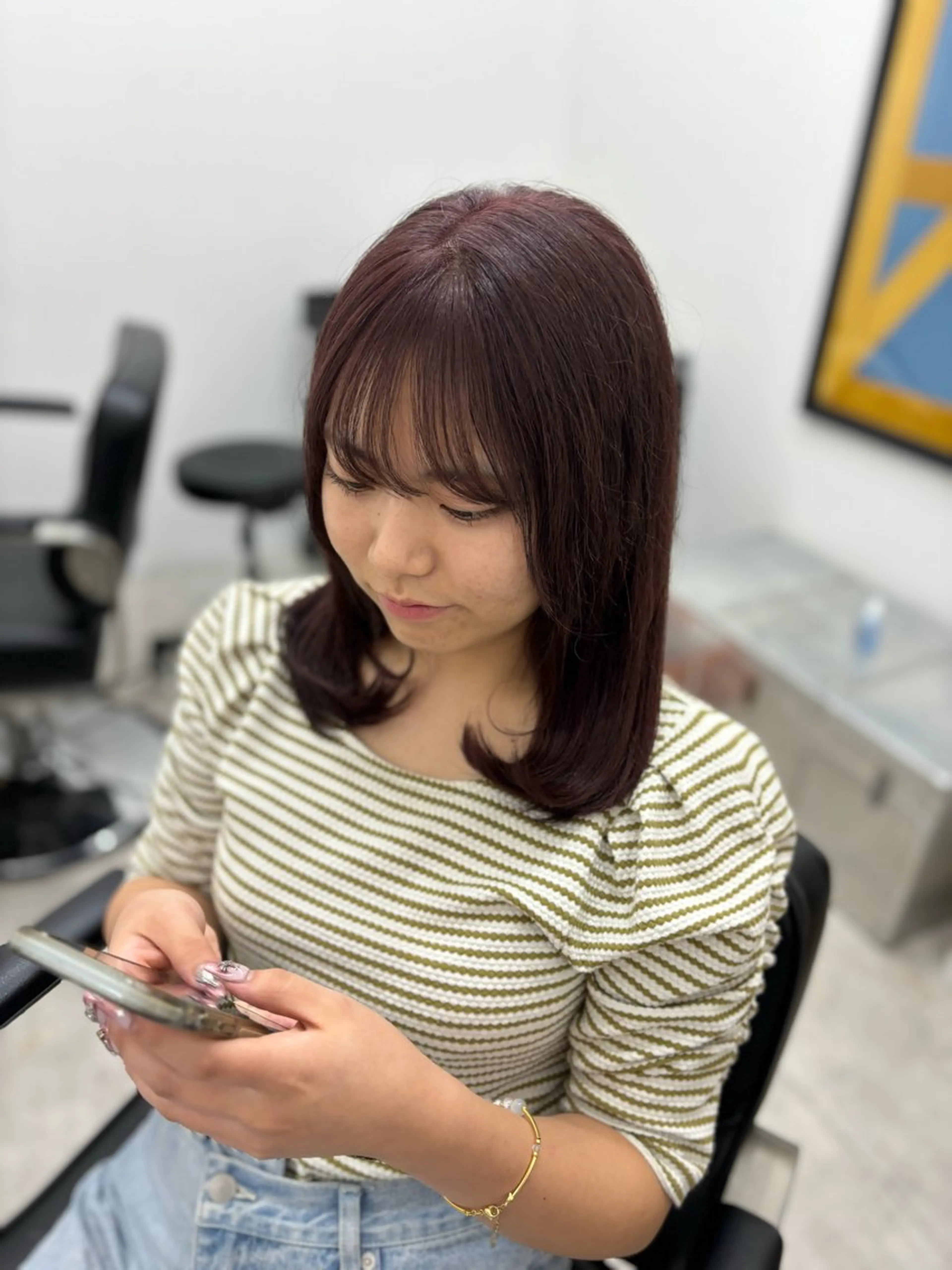 ミディアム ☀️青空SORA /メンズカット☁️のヘアスタイル