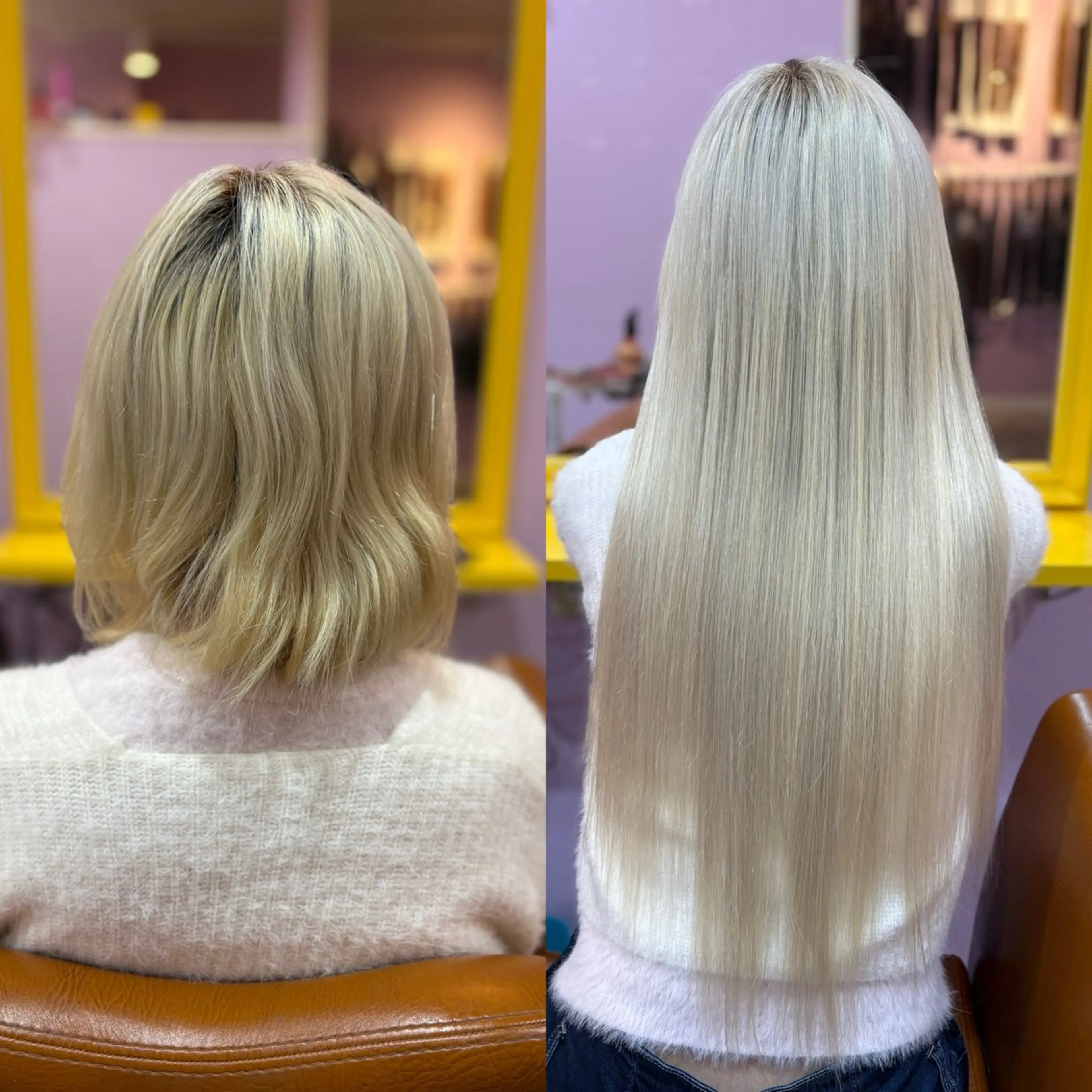 ショート エクステ チビ編み込みエクステ どぅ〜す/YUIのヘアスタイル