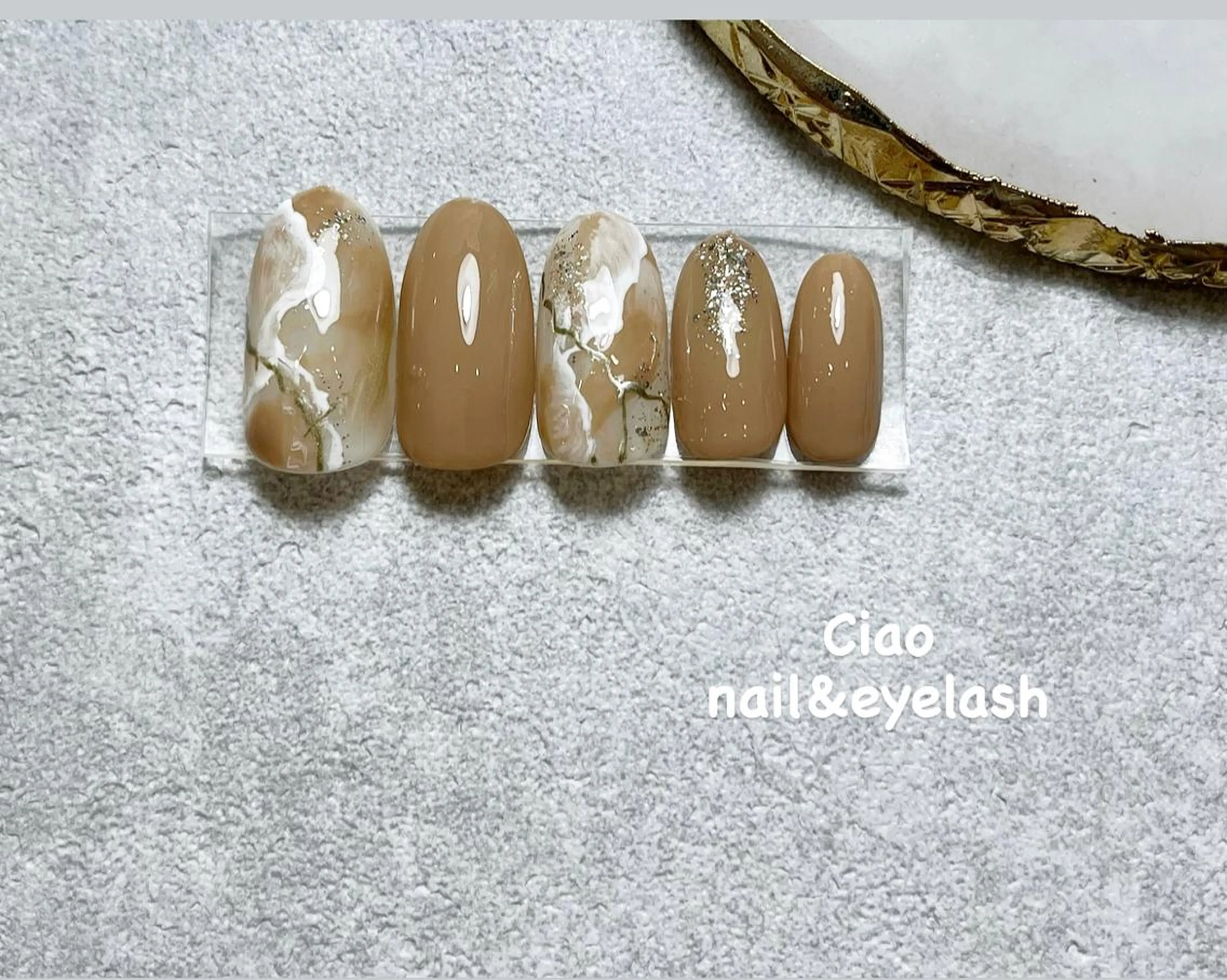 ネイル アートネイル ジェルネイル ニュアンスネイル 冬ネイル #Amin所属・#Amin nail salonのネイルデザイン