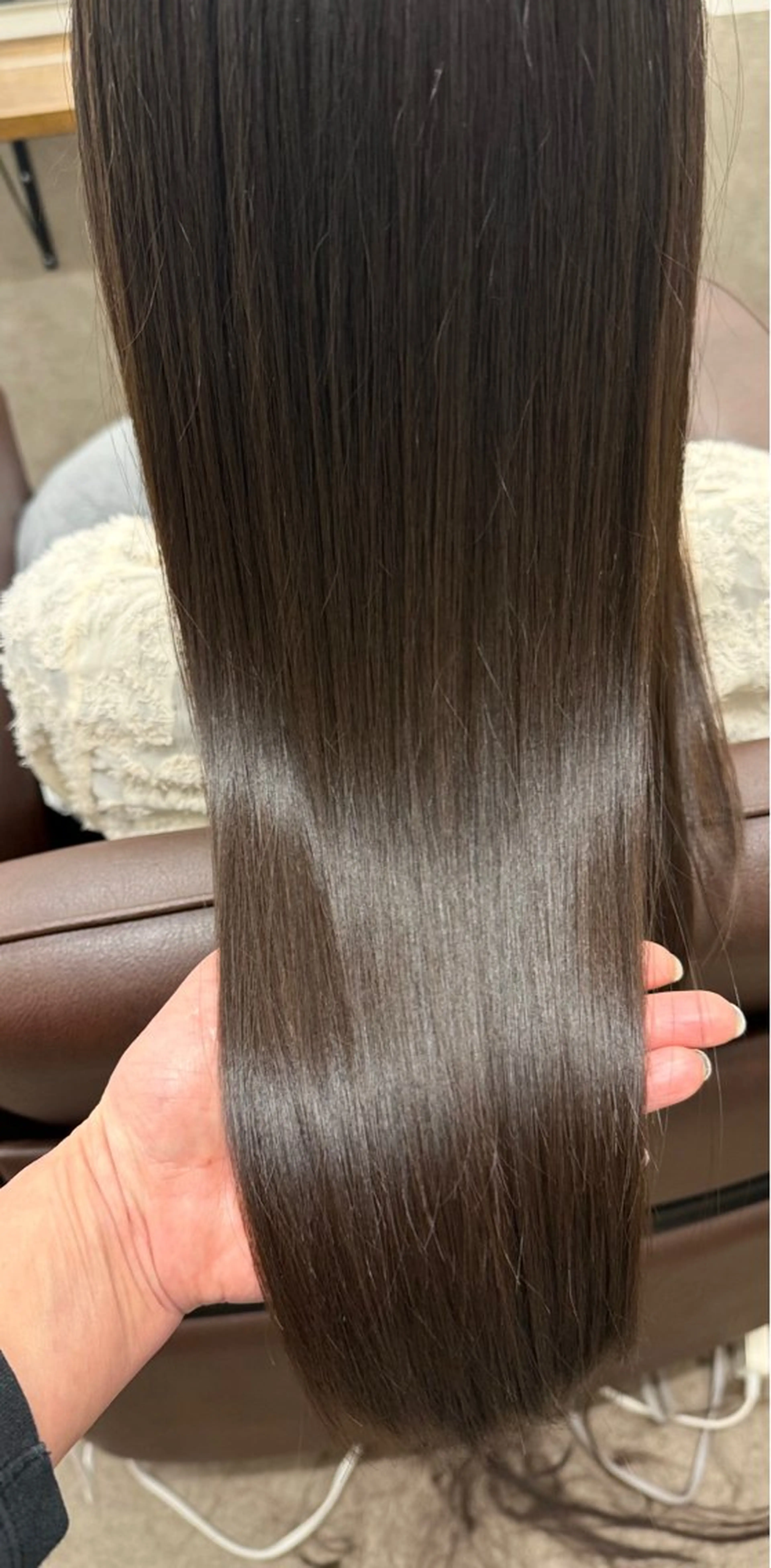 ロング カット トリートメント 髪質改善🪽半個室 サロン新宿3丁目のヘアスタイル