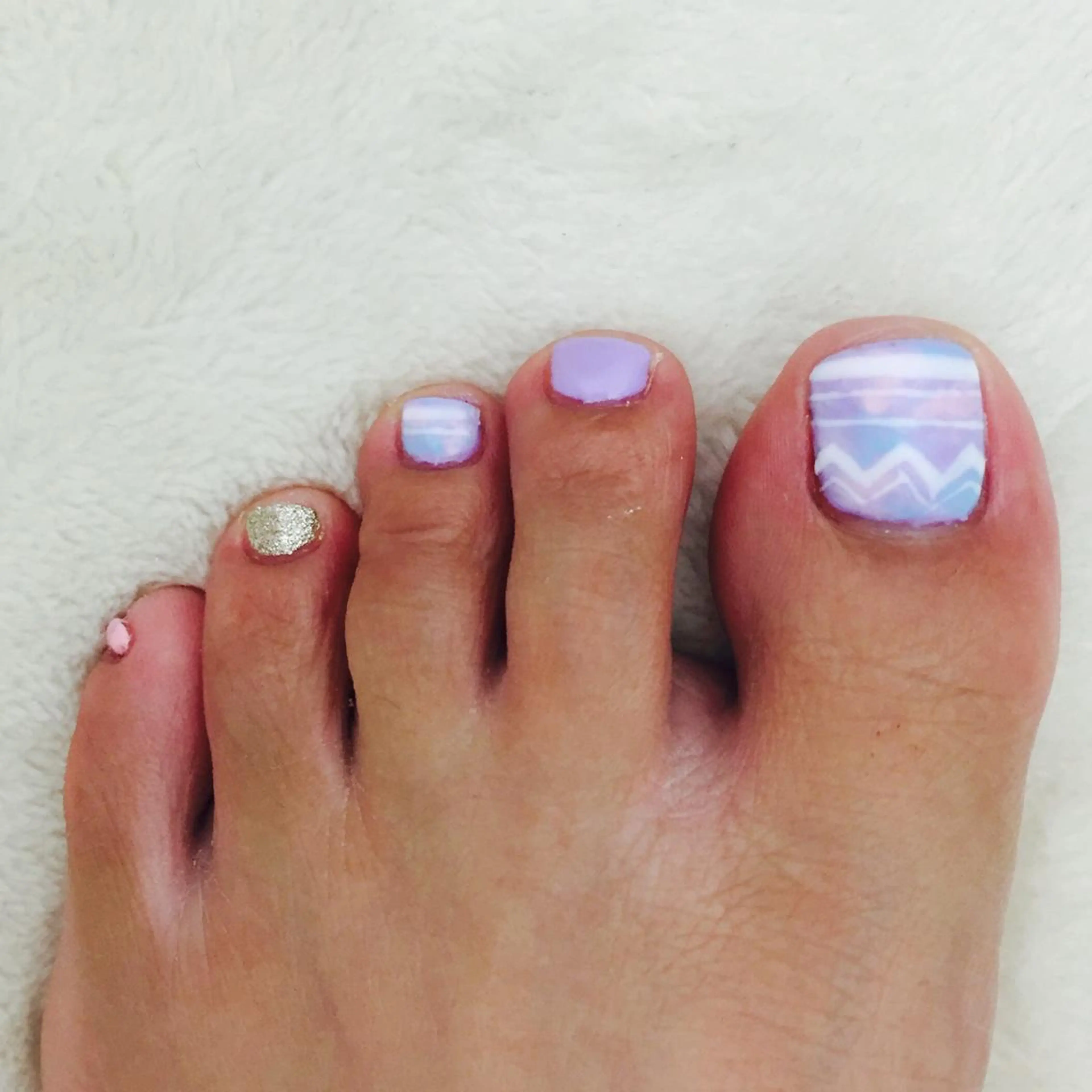 ネイル フットネイル Sympa 𝓜iwako🐰ᩚのネイルデザイン