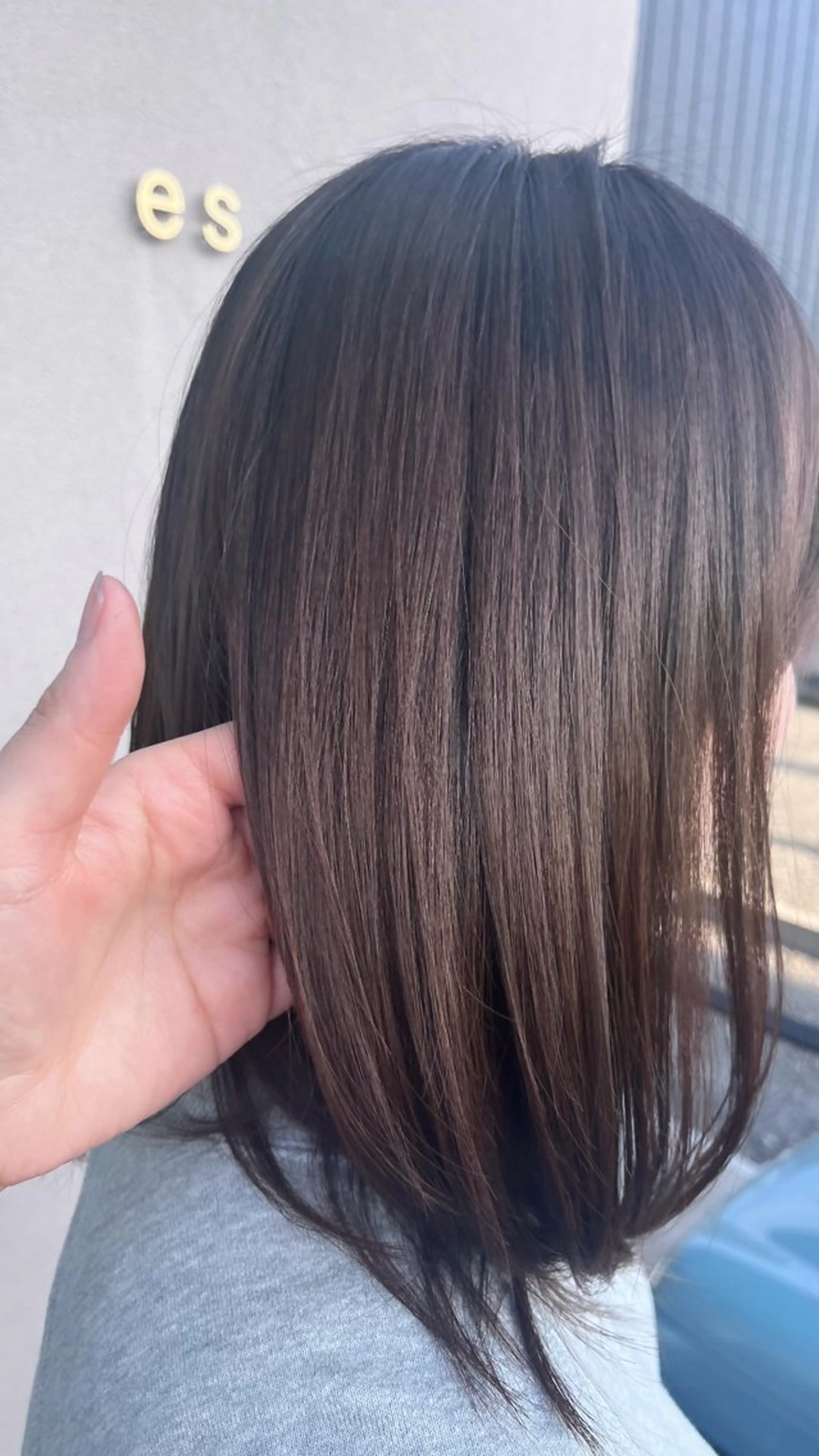 セミロング ヘアカラー トリートメント 垢抜け/イメチェン color🦩ちあきのヘアスタイル