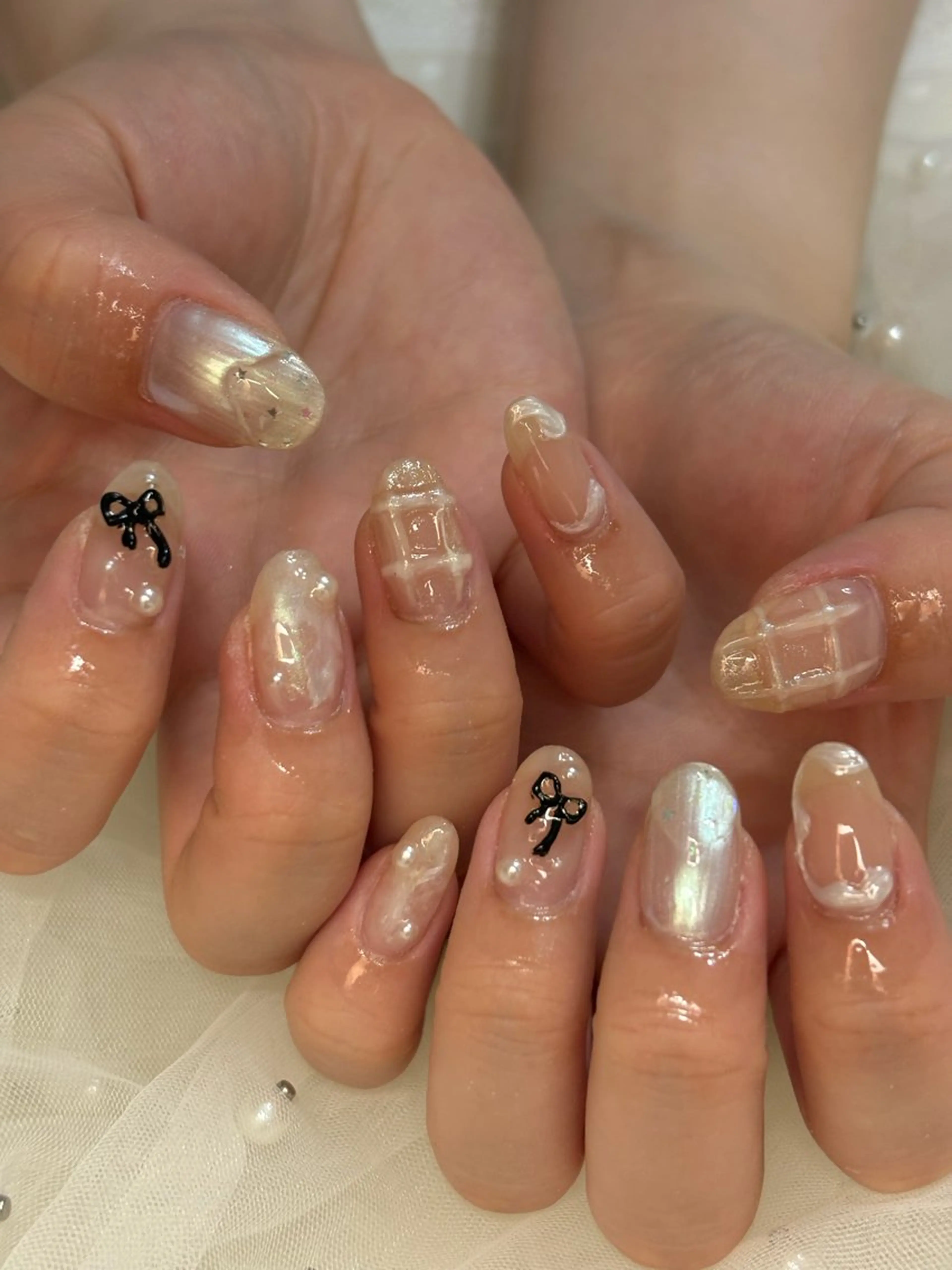 ネイル ハンドネイル フットネイル ✴︎ Delightのネイルデザイン