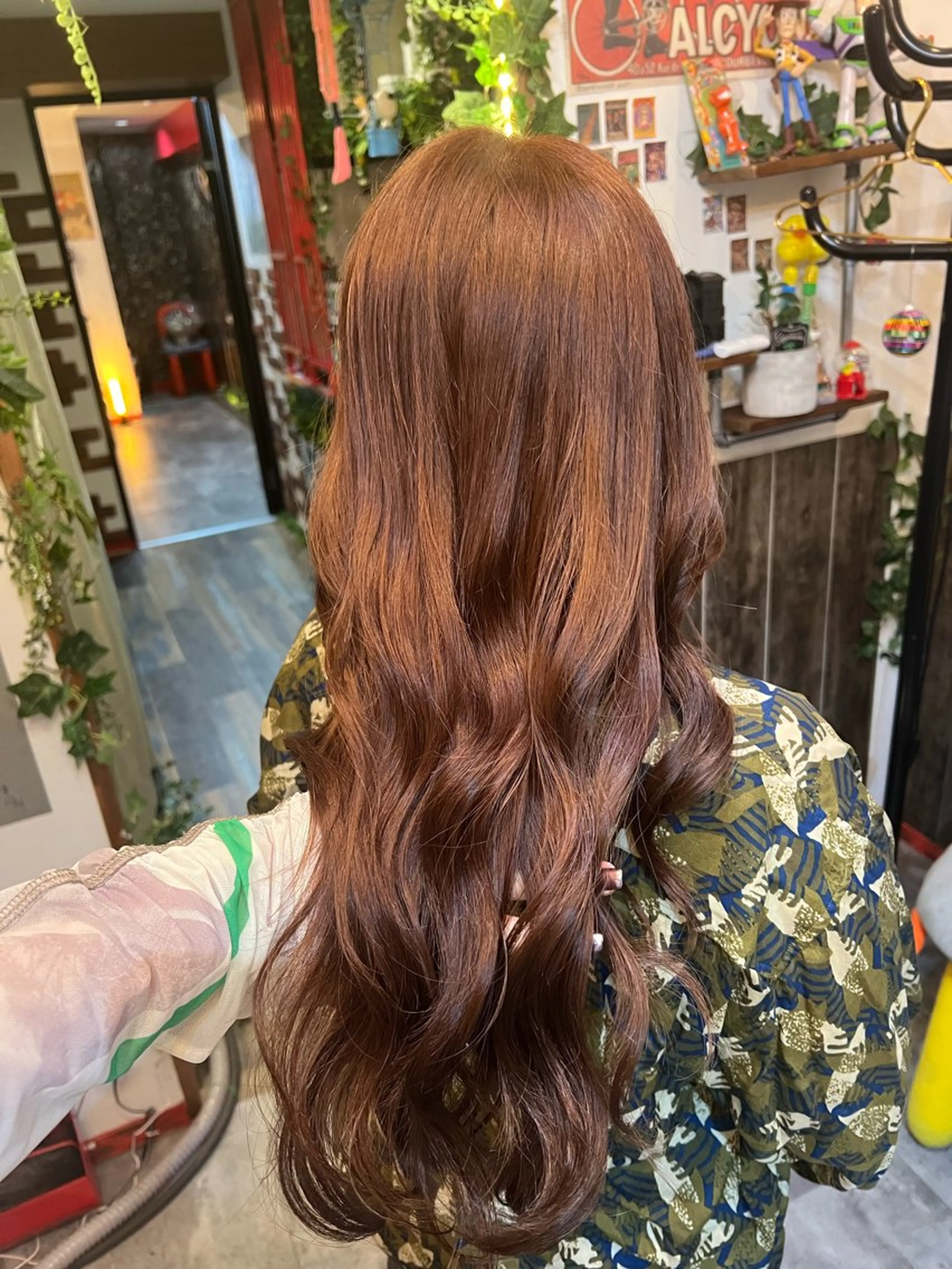 ロング カラー ブラウンカラー ヘアカラー カラーパティシエ facce🌼ikoのヘアスタイル