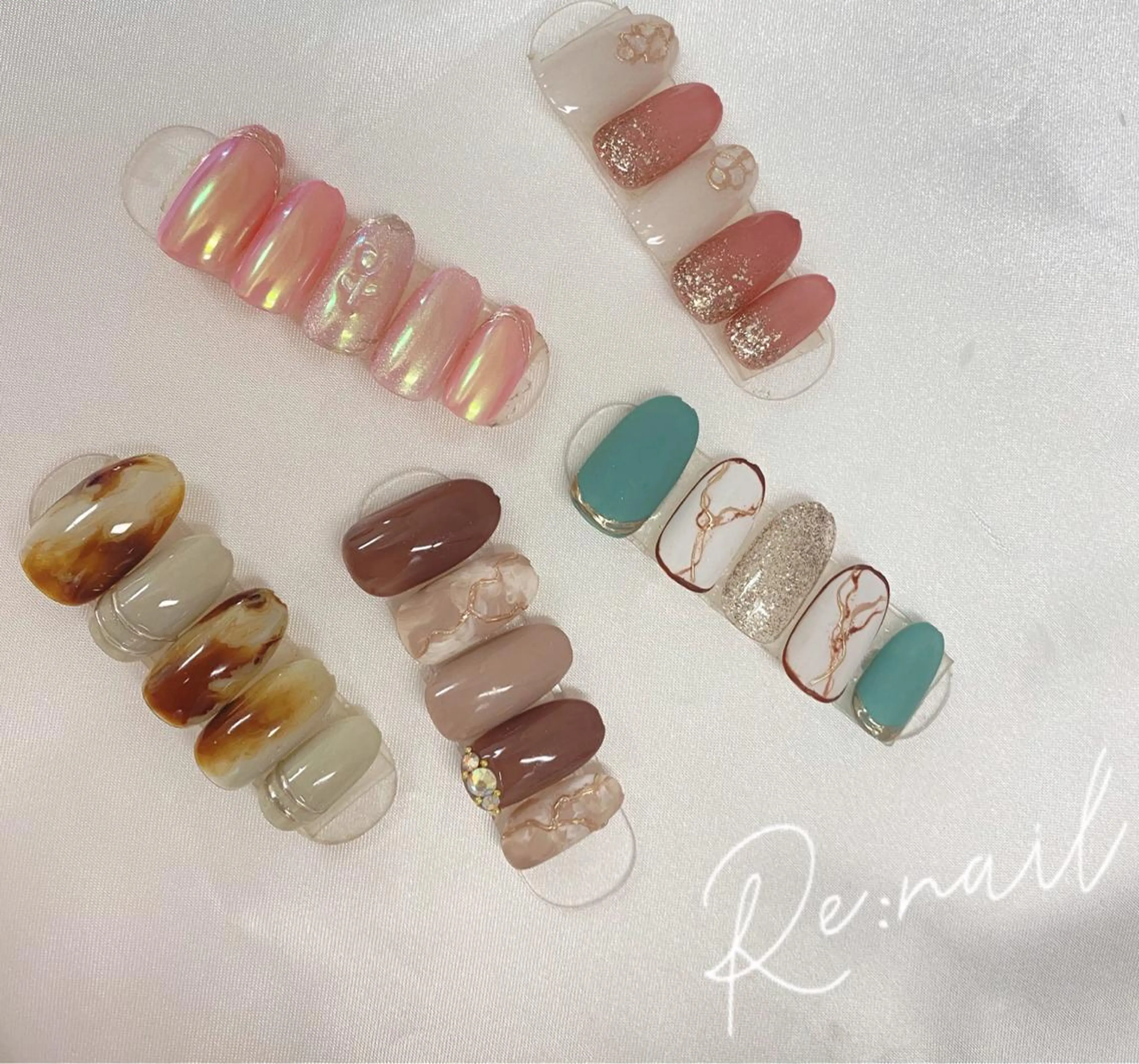 ネイル Re:Ø nail 🩵TSUJIのネイルデザイン