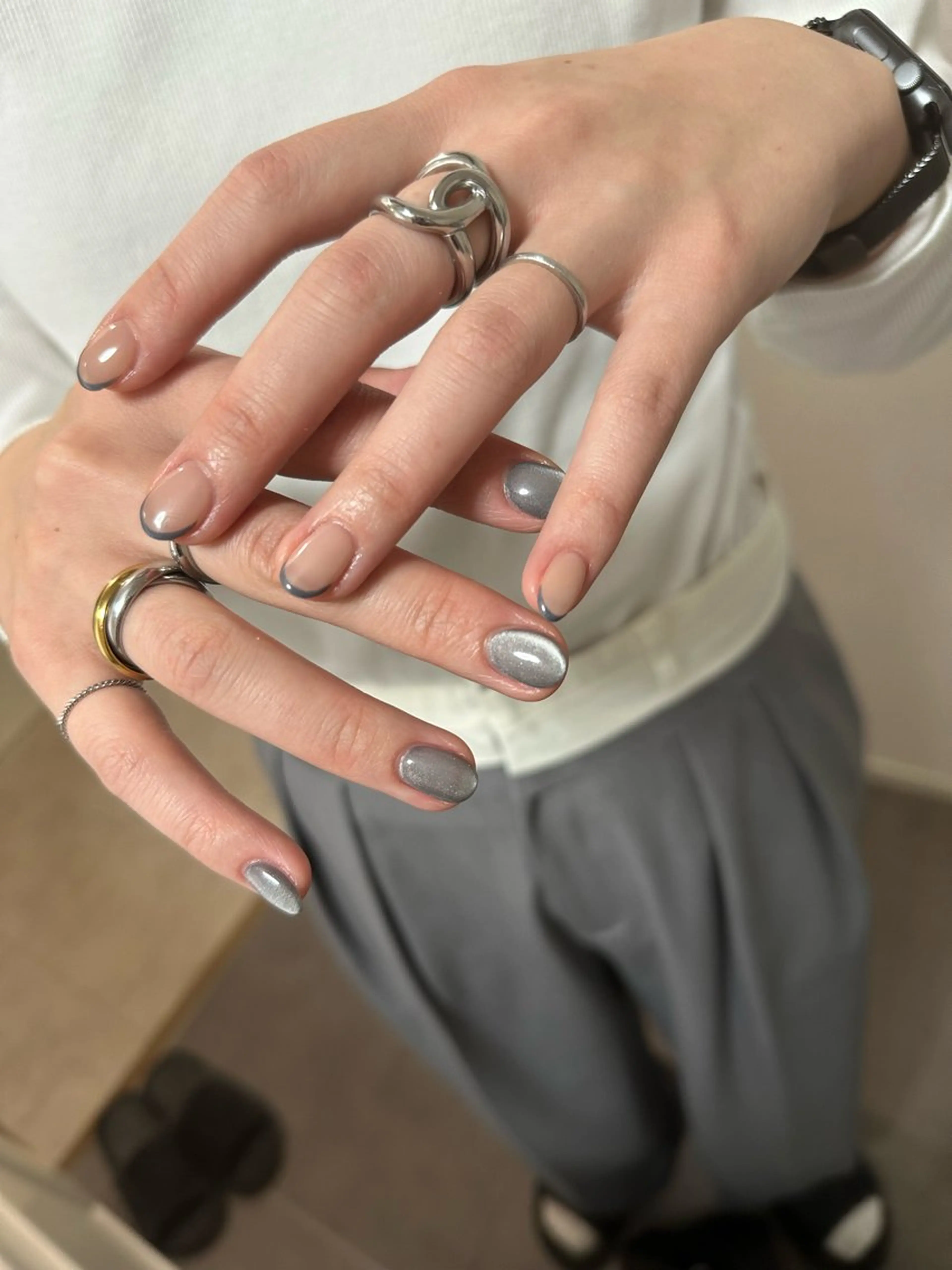 ネイル amu nail. RINAのネイルデザイン