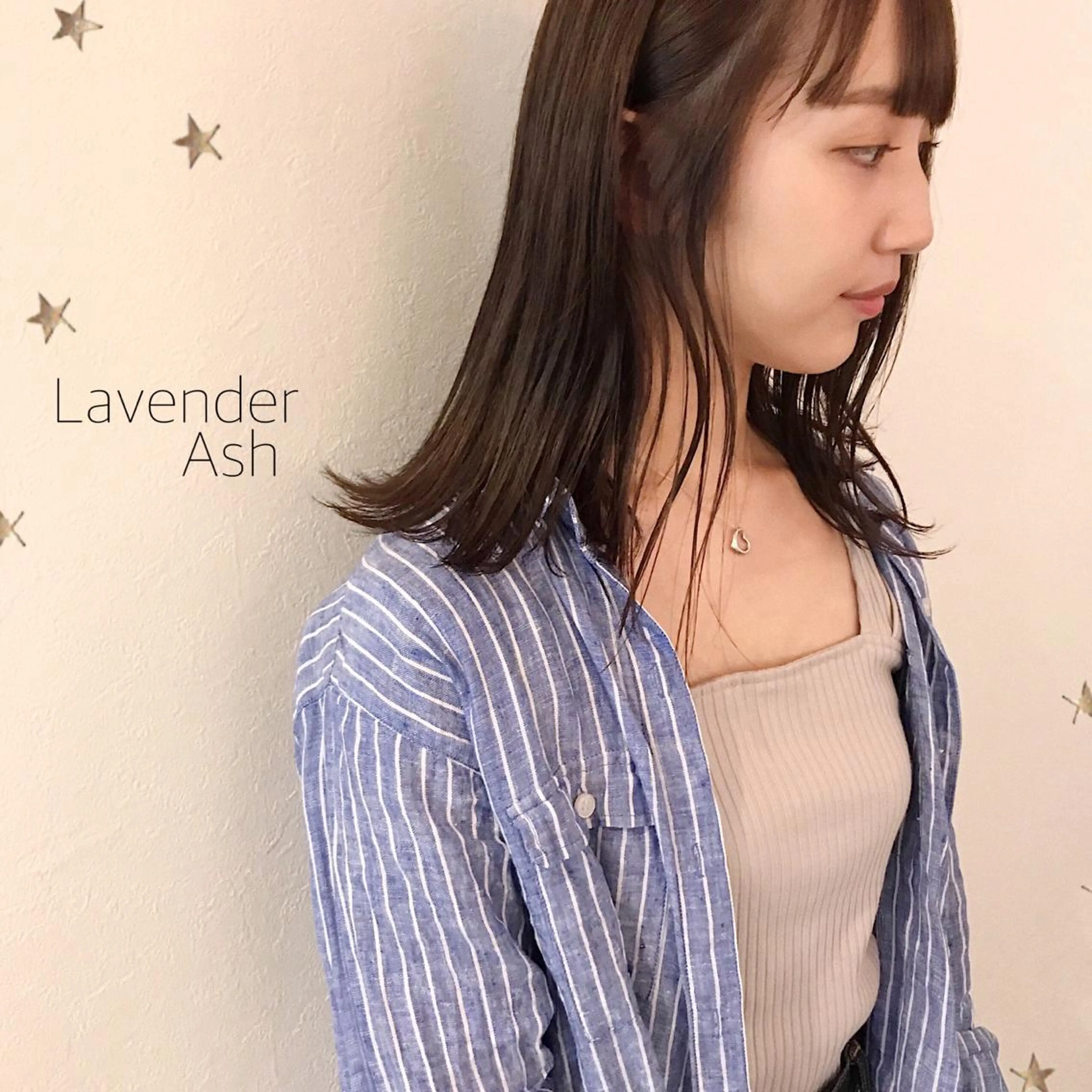 セミロング カラー salon AKIRA所属・市川 千夏のヘアスタイル