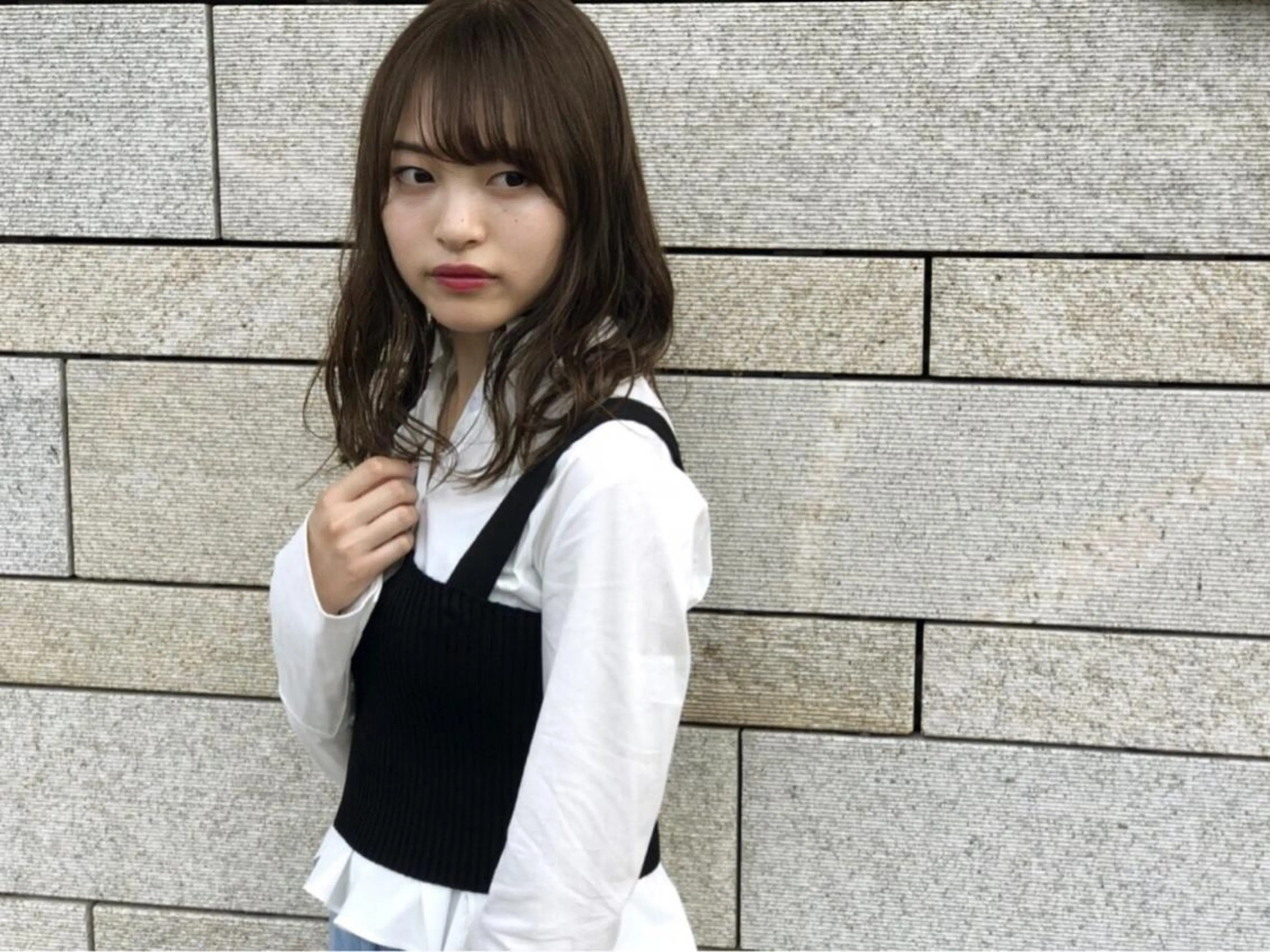 セミロング カット ヘアカラー トリートメント Clay所属・及川 祐輔のヘアスタイル