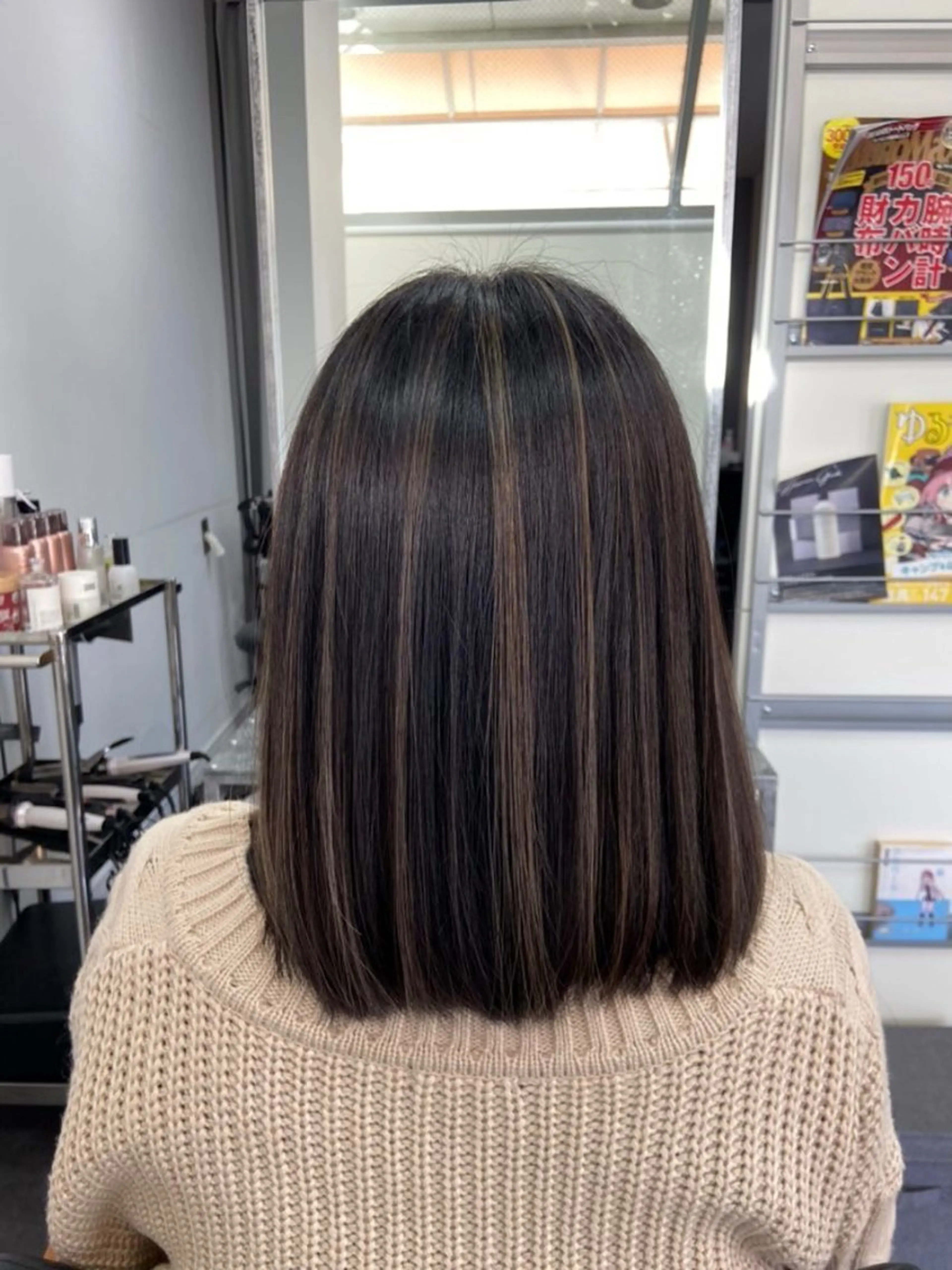 ミディアム カラー ヘアカラー トリートメント U&i所属・大塚 貴之のヘアスタイル