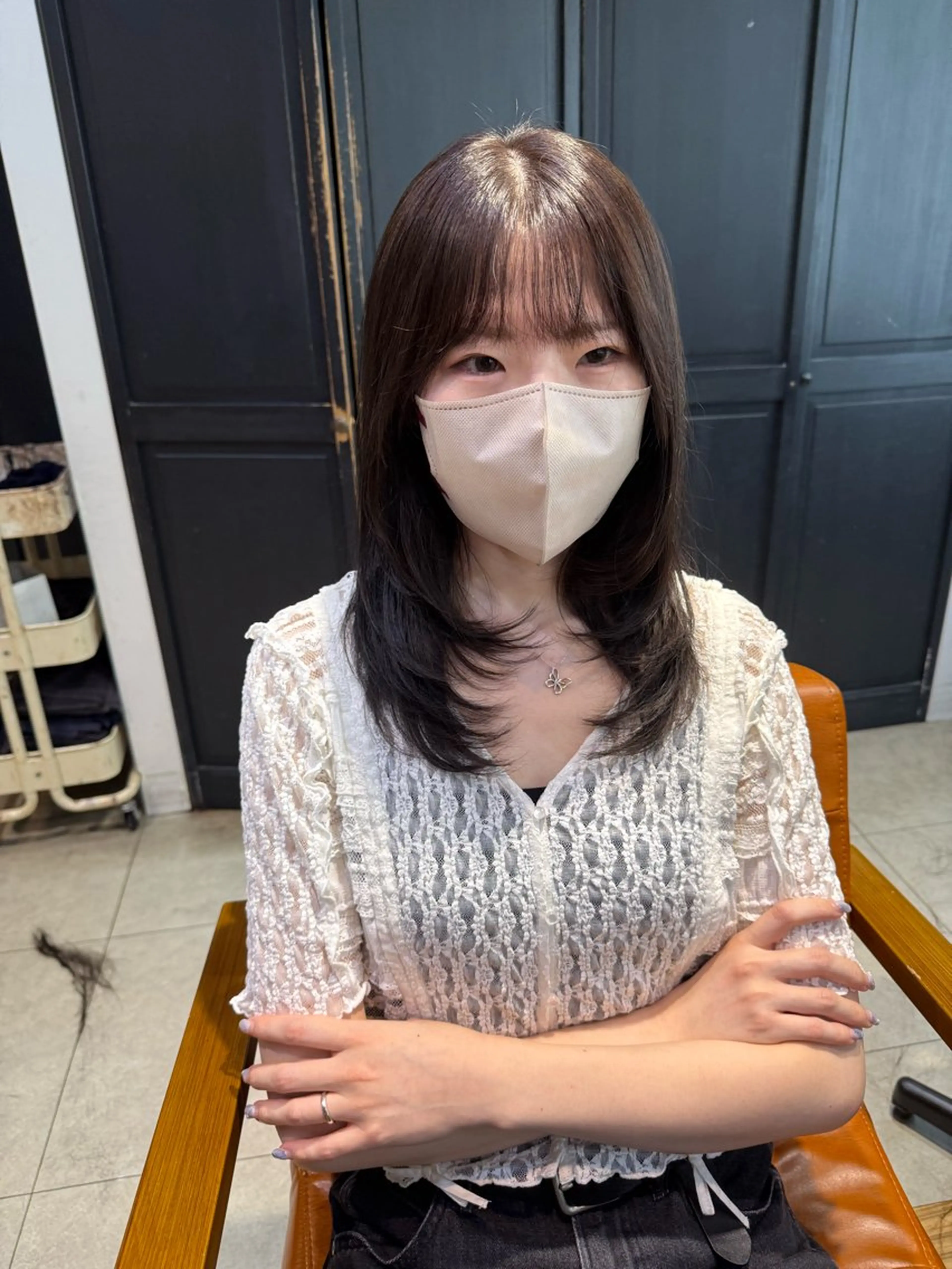 ミディアム レイヤーカット🫧 ／髪質改善✨TOWAのヘアスタイル