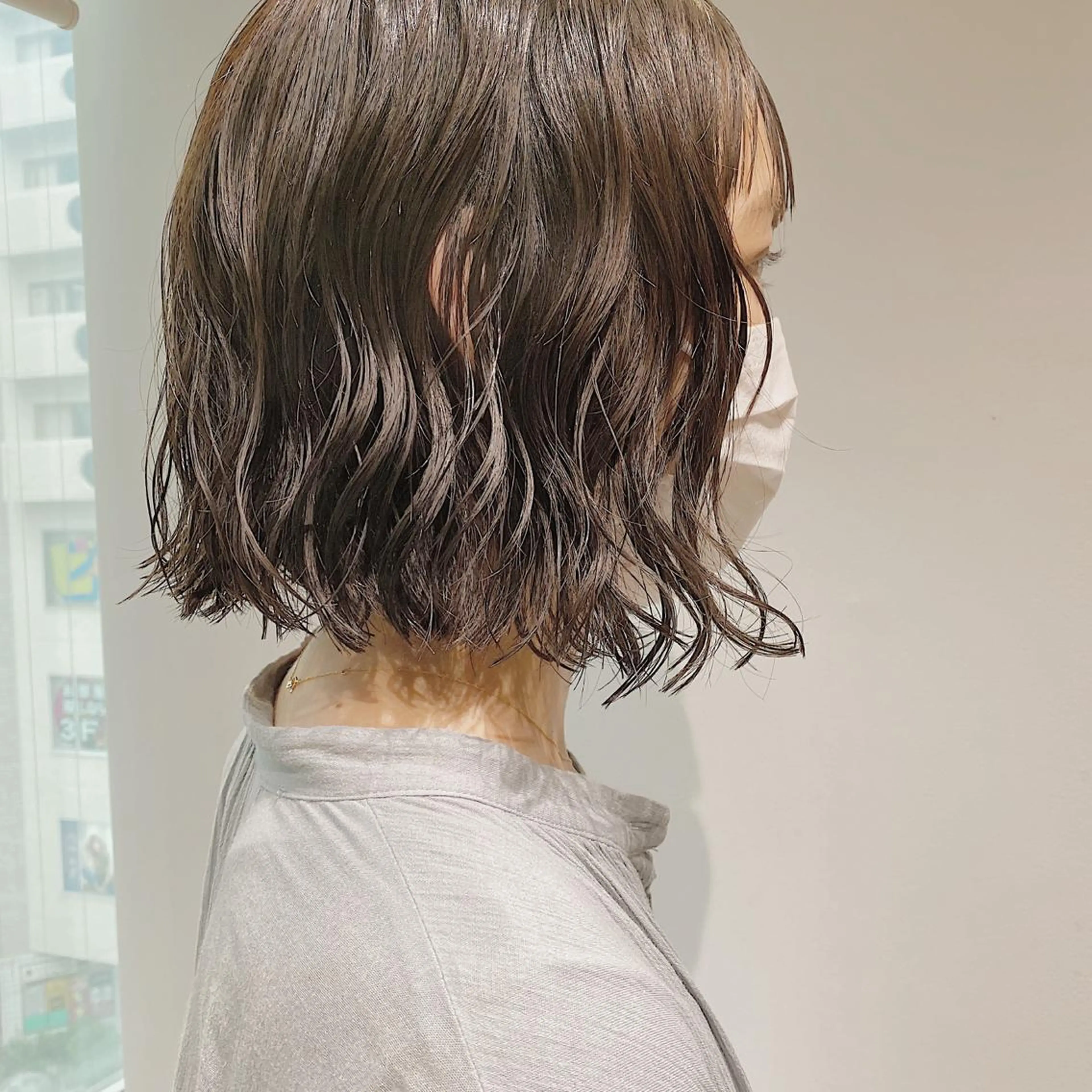 ショート カラー パーマ ノグチ ユウキ/ボブのヘアスタイル