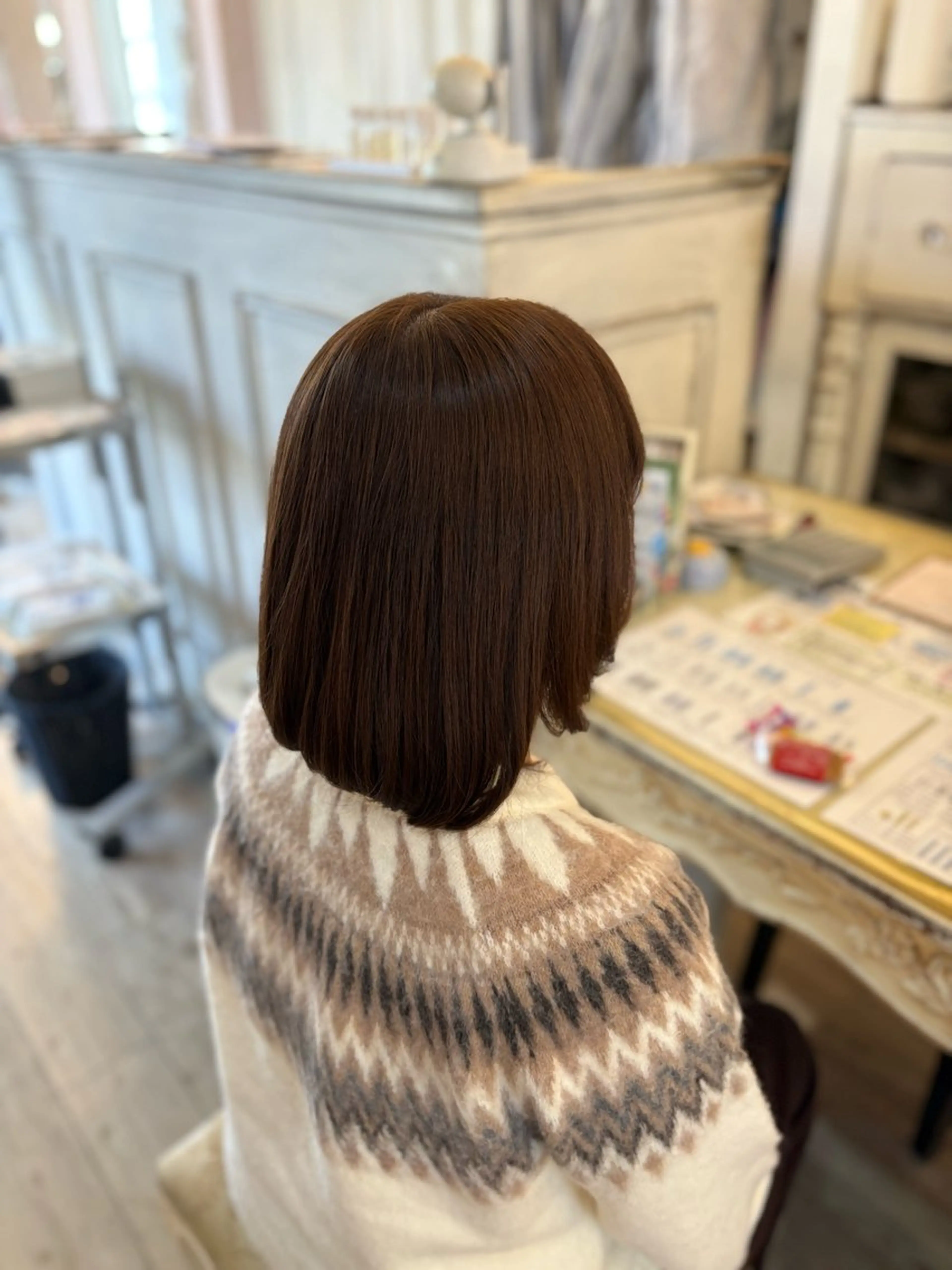 ミディアム やまもと かのんのヘアスタイル