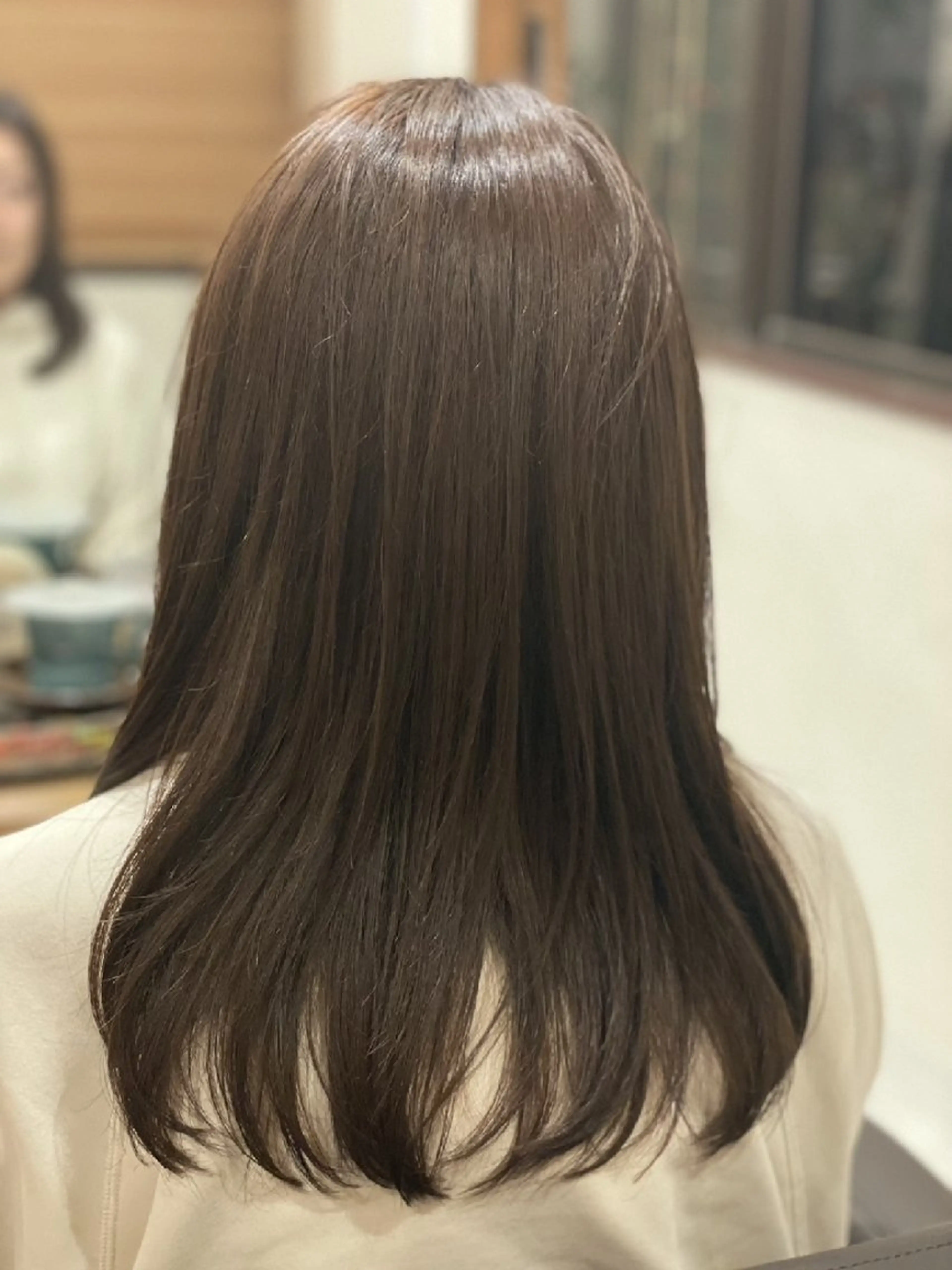 カラー 田代 美香のヘアスタイル