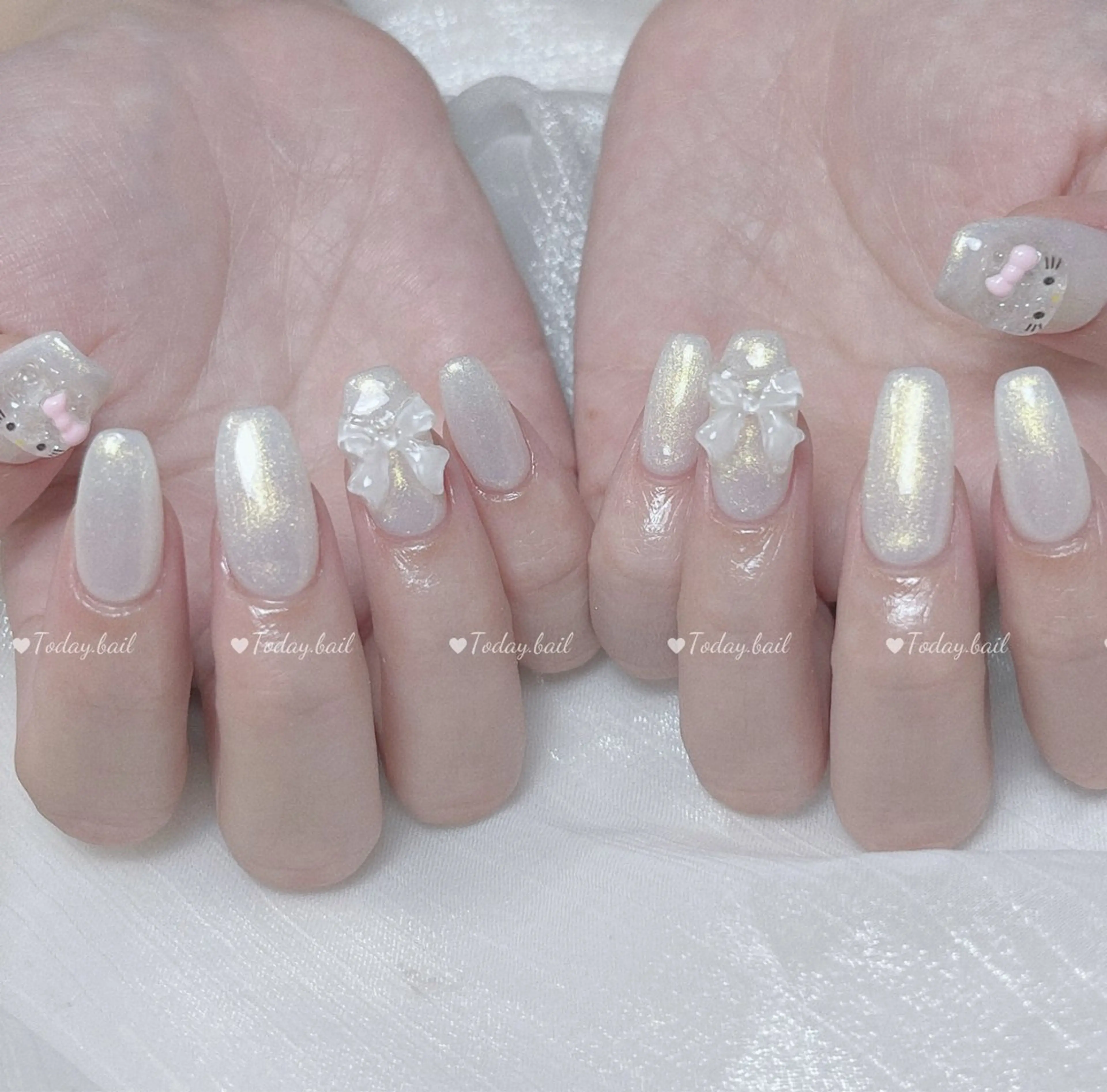 ネイル ハンドネイル 🎀Today nail💅のネイルデザイン