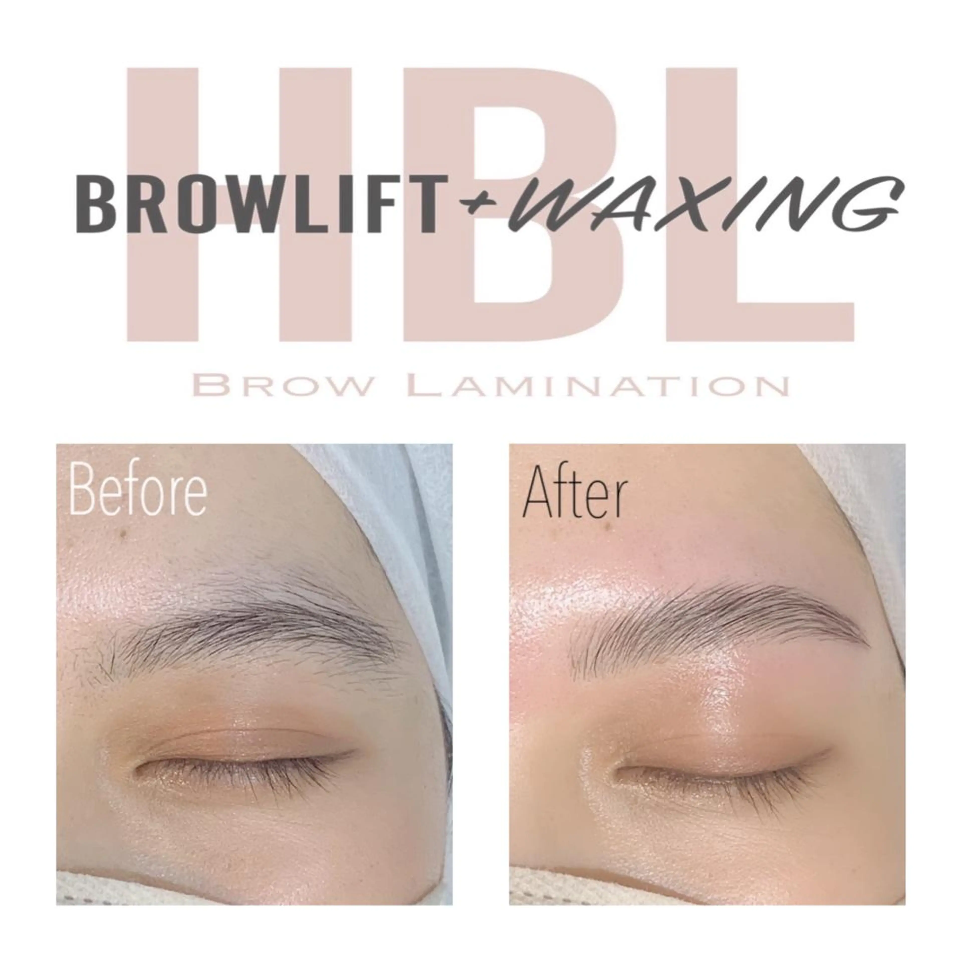 【ハリウッドブロウリフト】SNSで話題沸騰！次世代アイブロウ。眉毛パーマ＋アイブロウWAXの写真