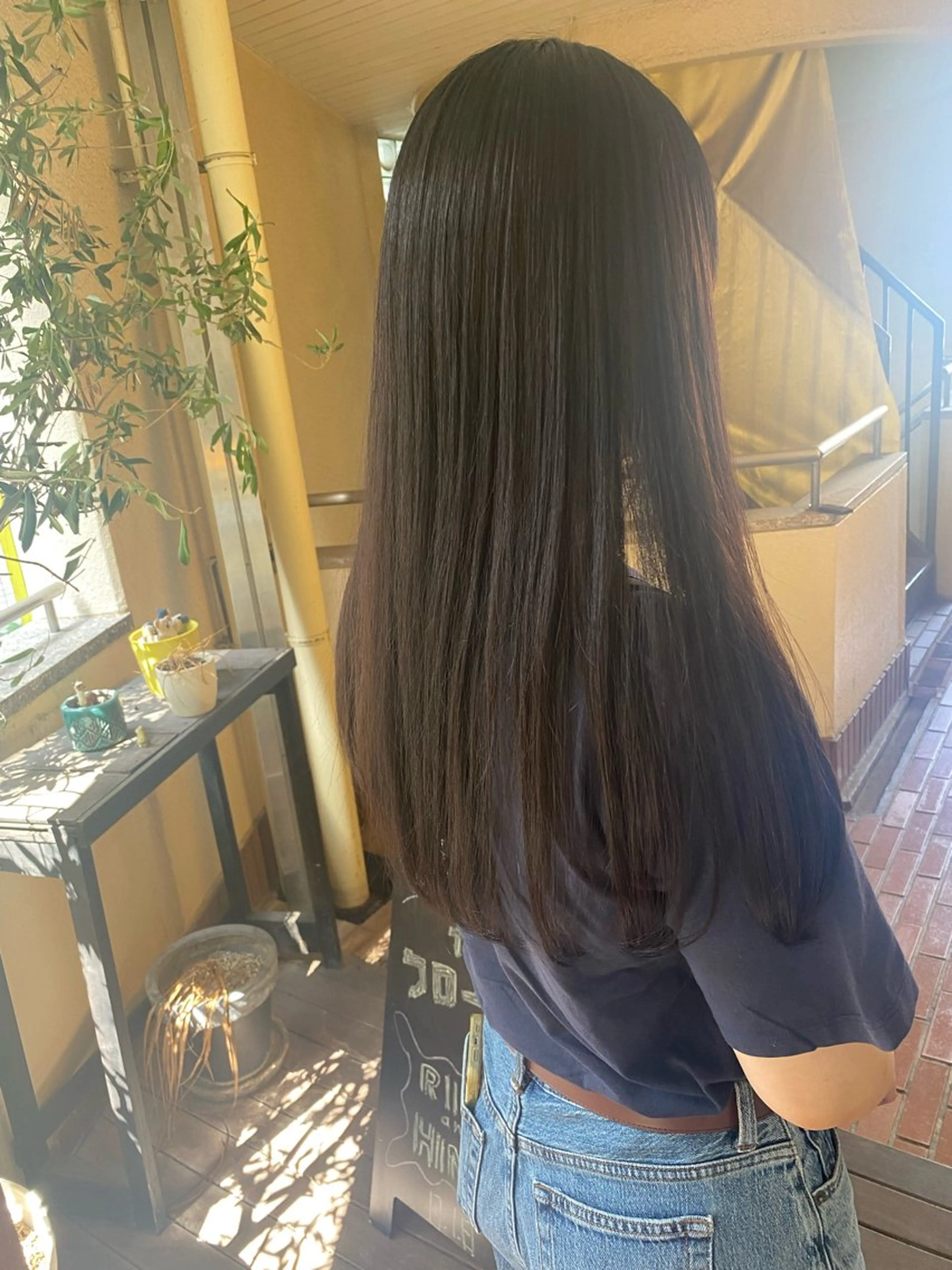 ロング 鈴木 志保のヘアスタイル