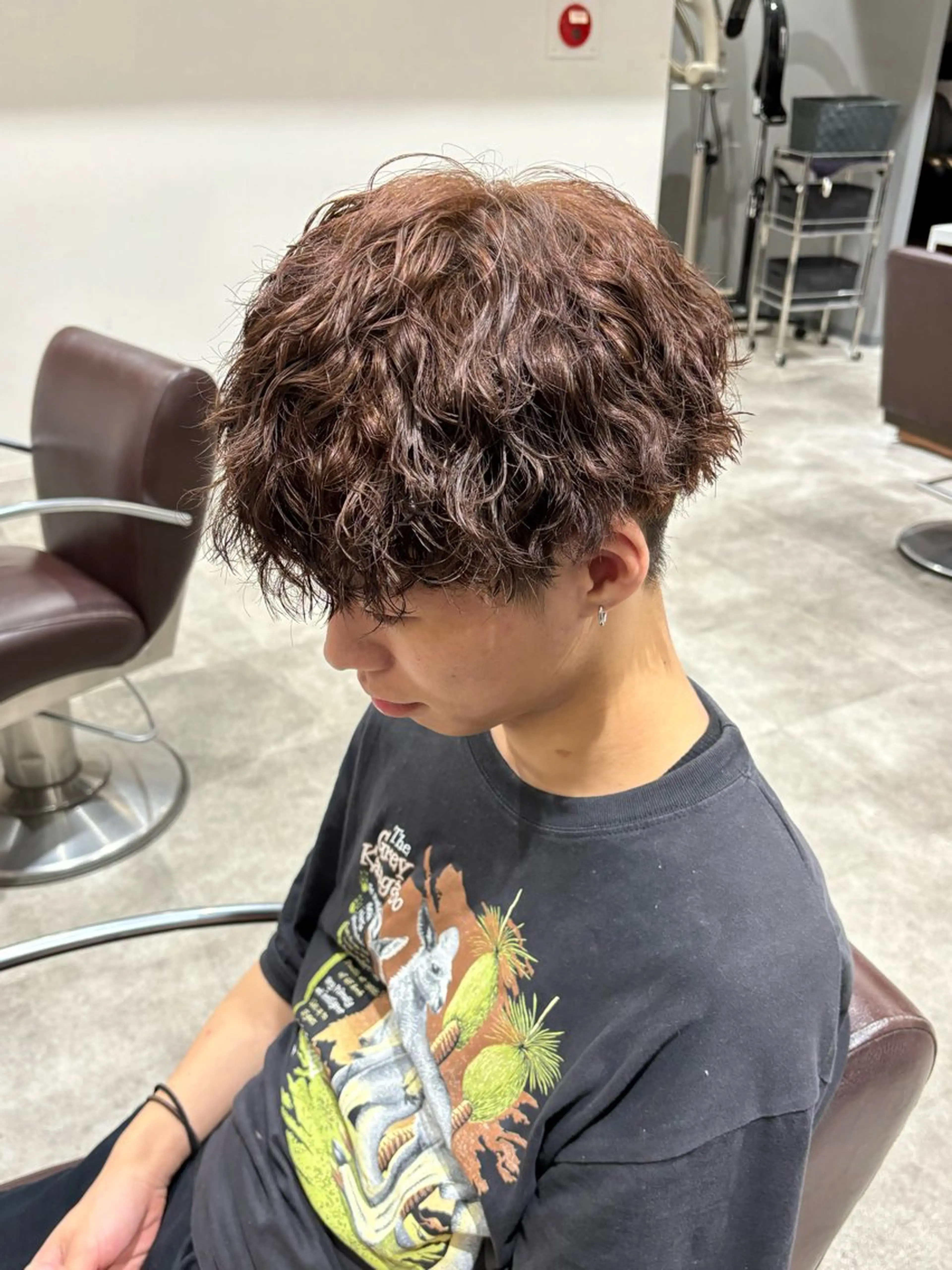 パーマ ブリーチ無しダブル カラー / LINAのヘアスタイル