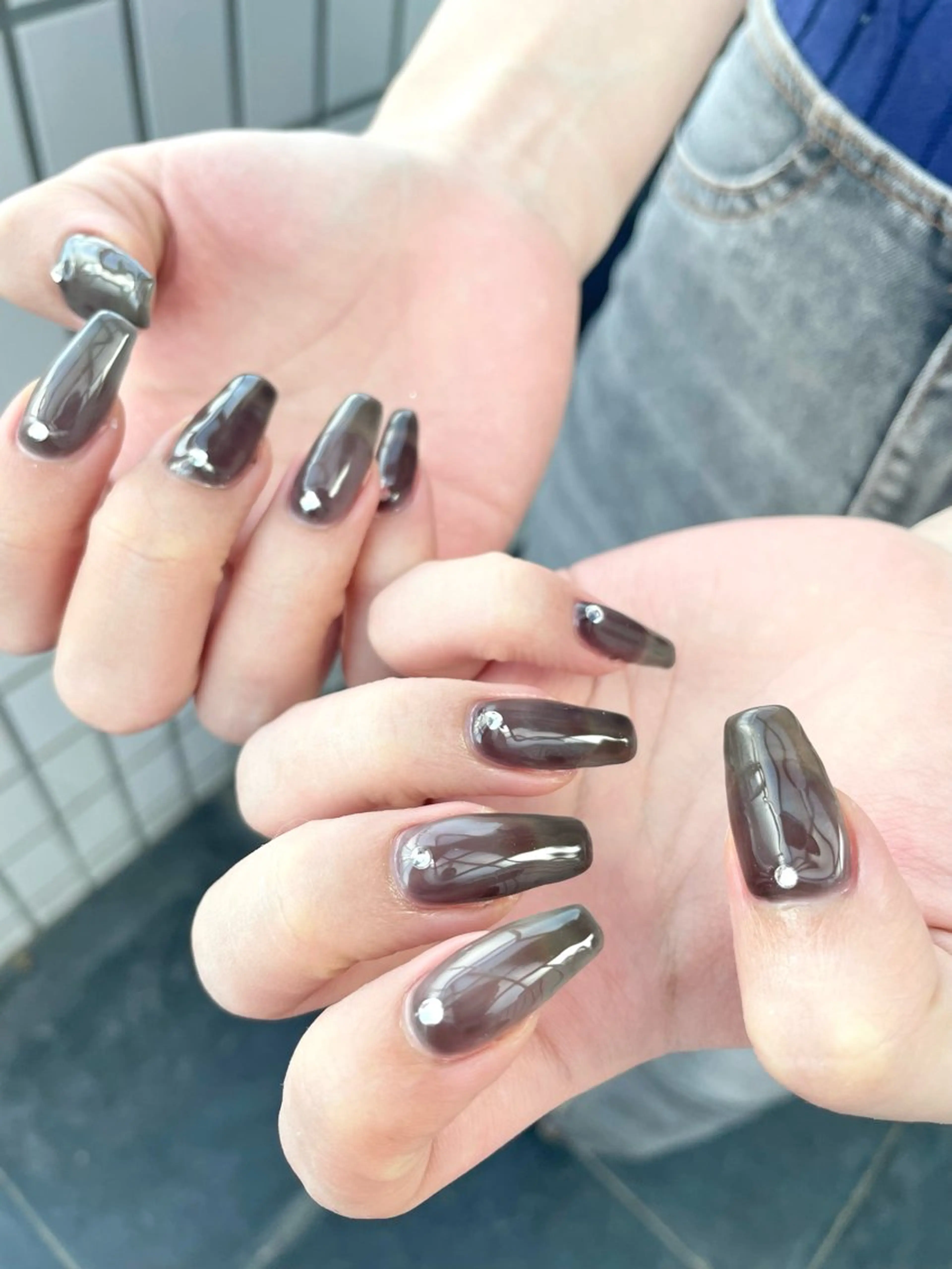 ネイル ハンドネイル Nail ヌシん家 AKANEのネイルデザイン