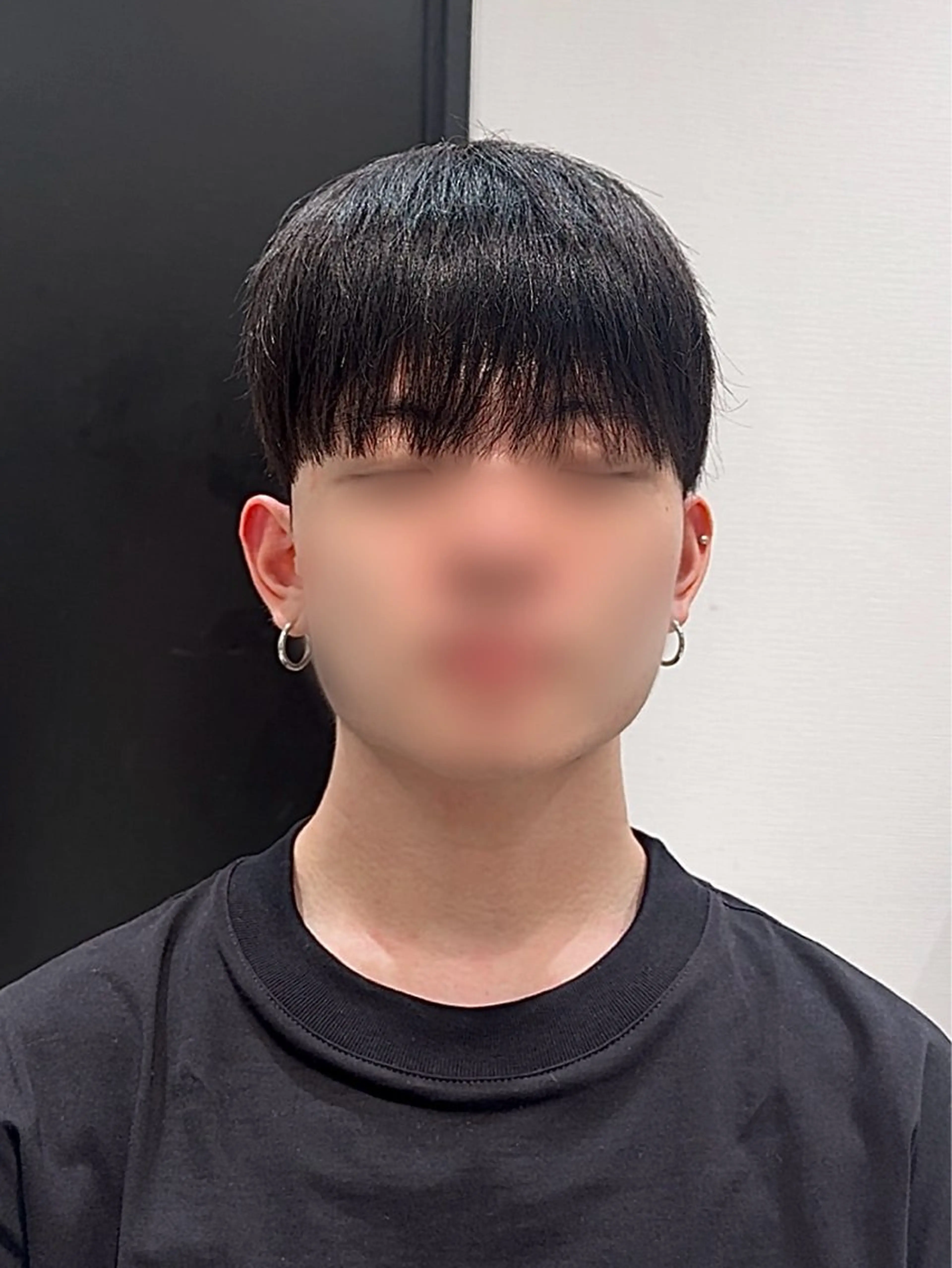 ショート カラー パーマ ヘアアレンジ メンズ カット パーマ 縮毛矯正 ヘアセット パク・ボミン小野リエ 韓国ハーフ🦊のヘアスタイル